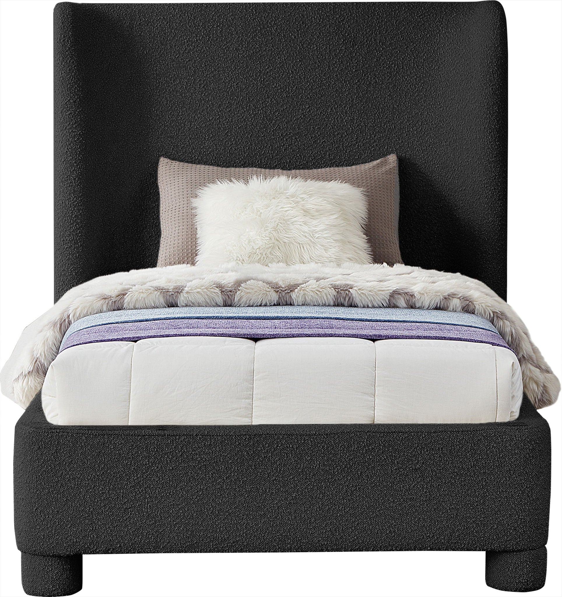 Penny - Boucle Fabric Bed