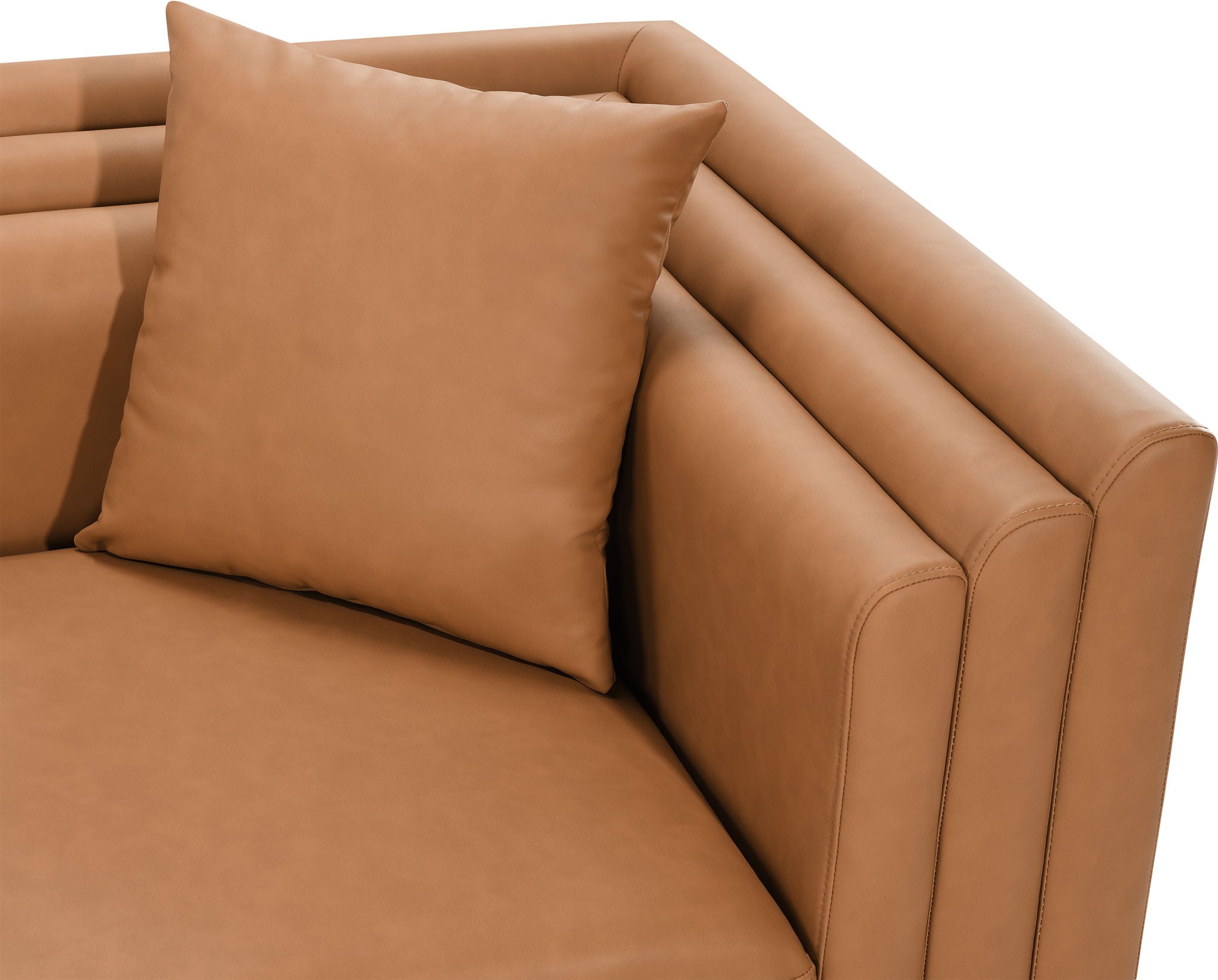 Everett - Vegan Leather Upholstered Sofa