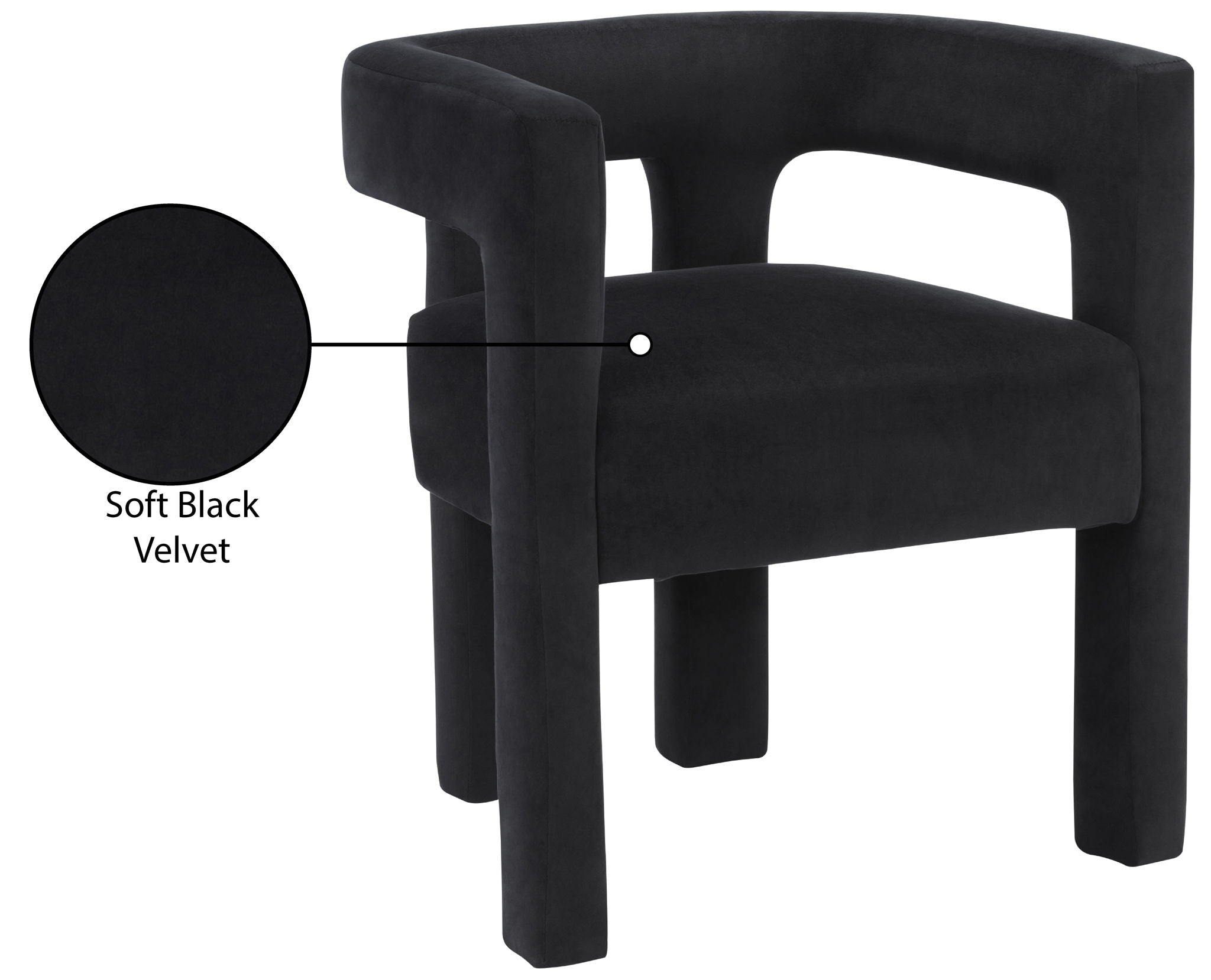 Athena - Velvet Dining Chair