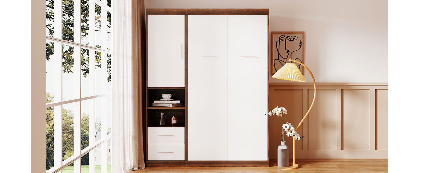 Murphy Wall Bed With Cabinet