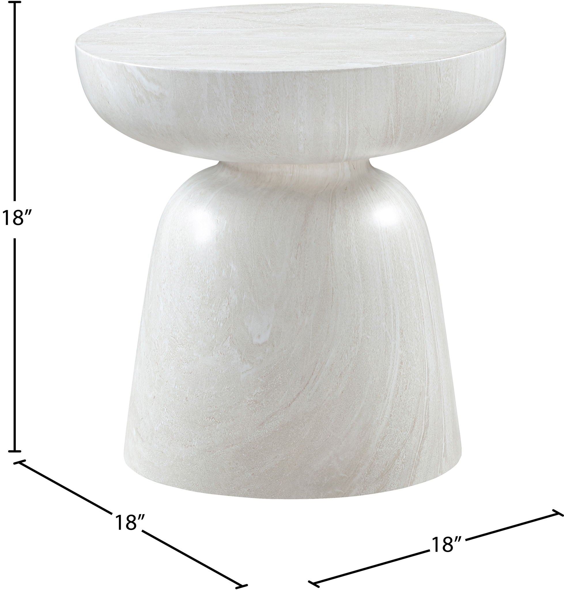 Avellino - Concrete End Table