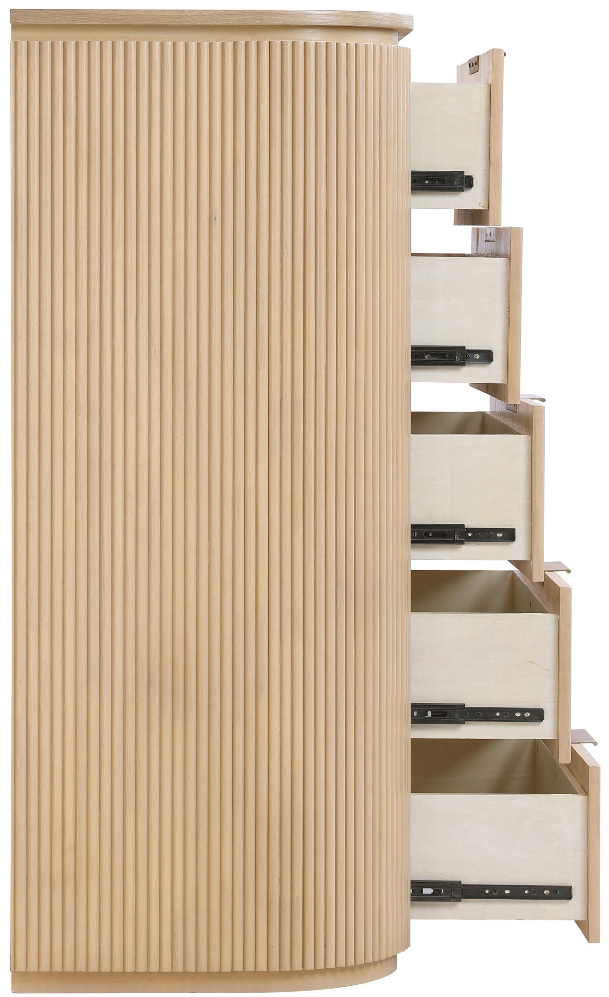 Astrid - Solid Wood And Oak Veneer Chest