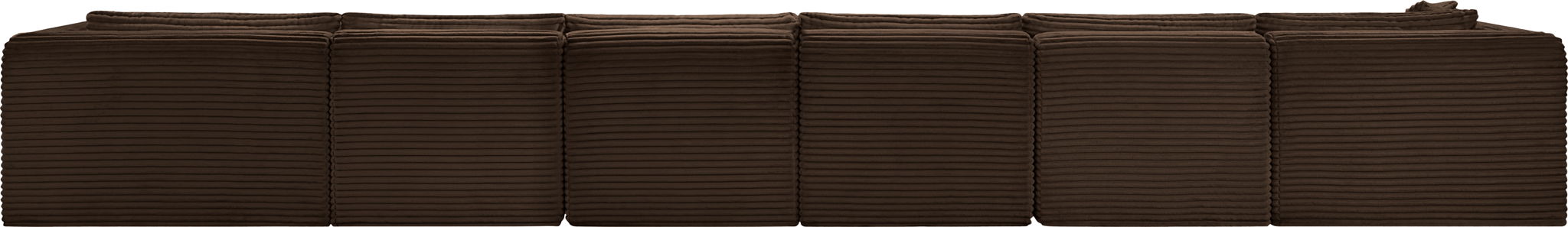 Shaggy - 6 Piece Modular Sectional With Chaise