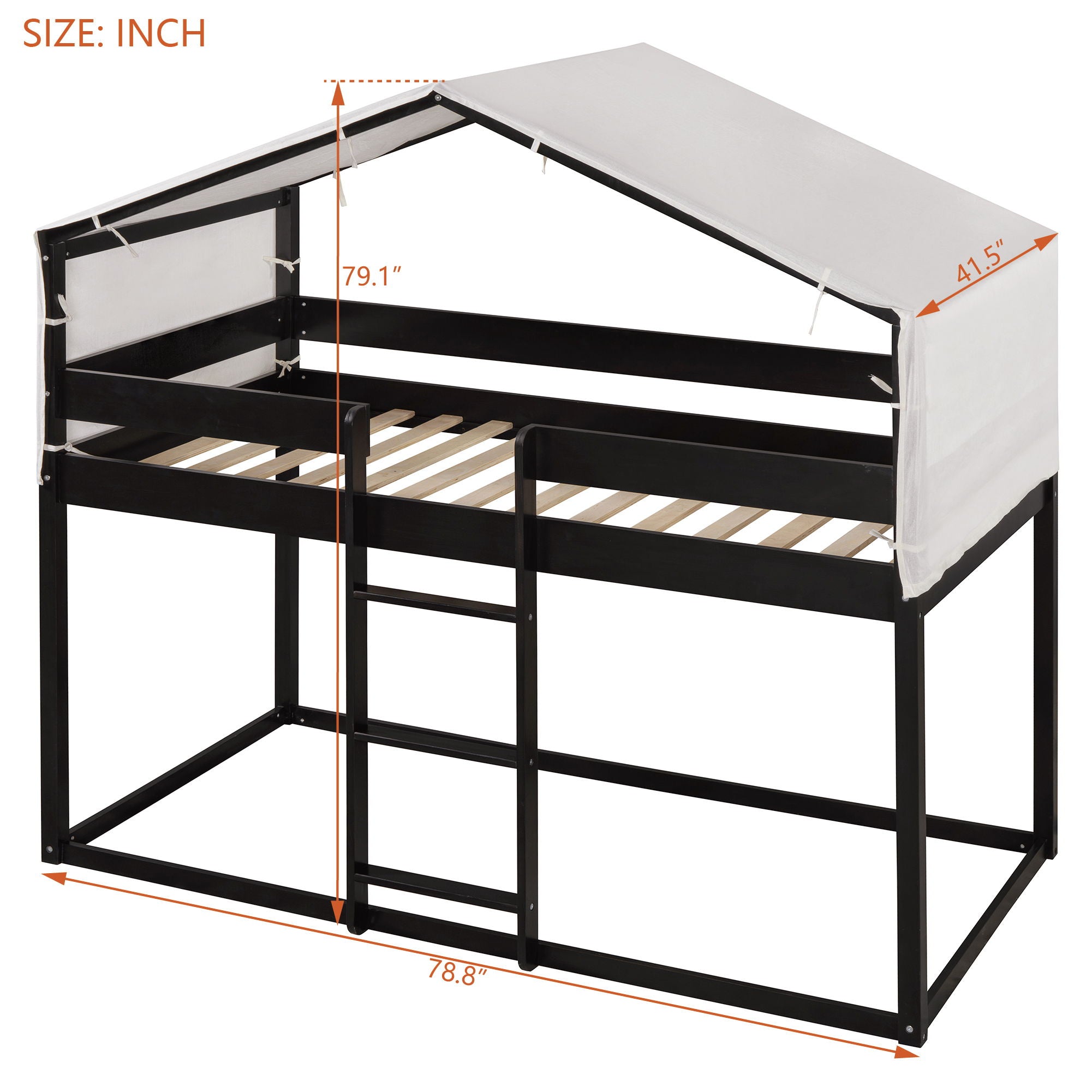 Bunk Bed With Tent