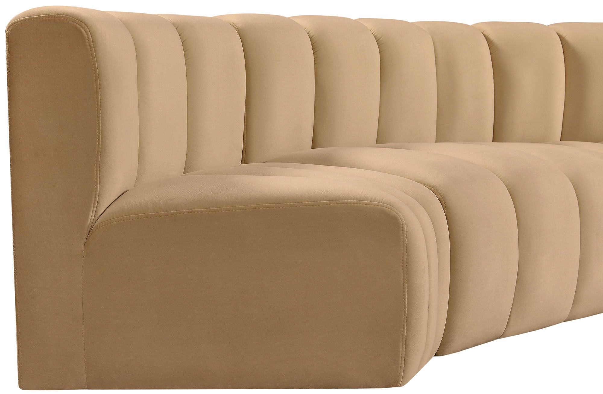 Arc - Velvet 7 Piece Modular Sofa