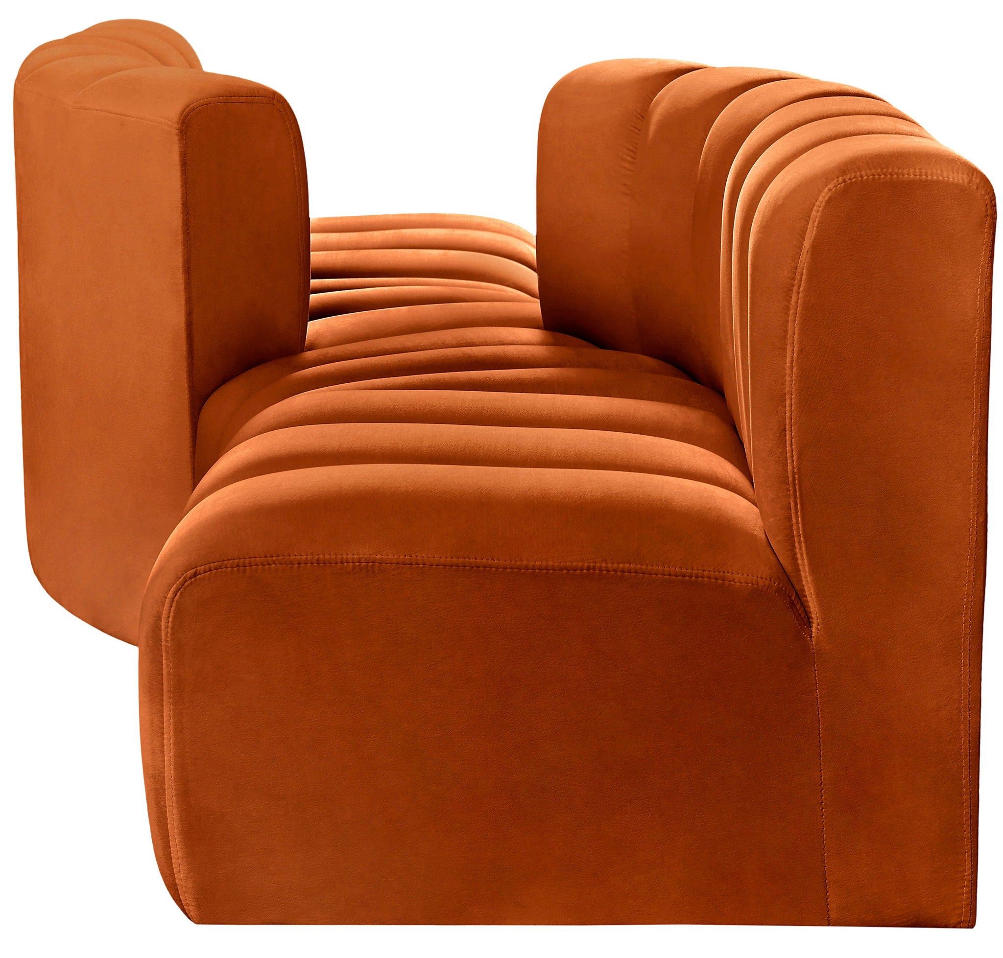Arc - Velvet 4 Piece Sofa