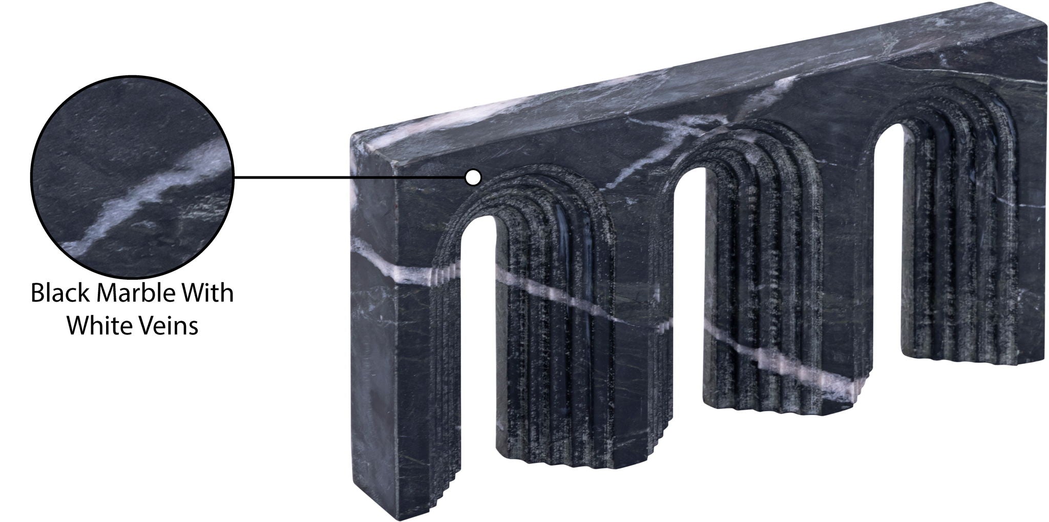 Curva - Marble Decorative Object