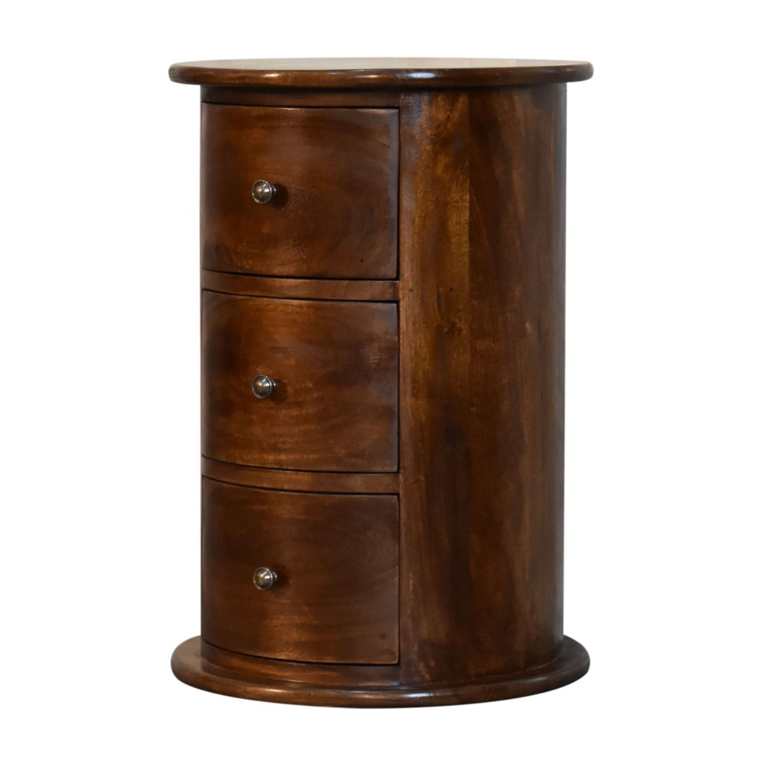 3 Drawer Drum - Chestnut