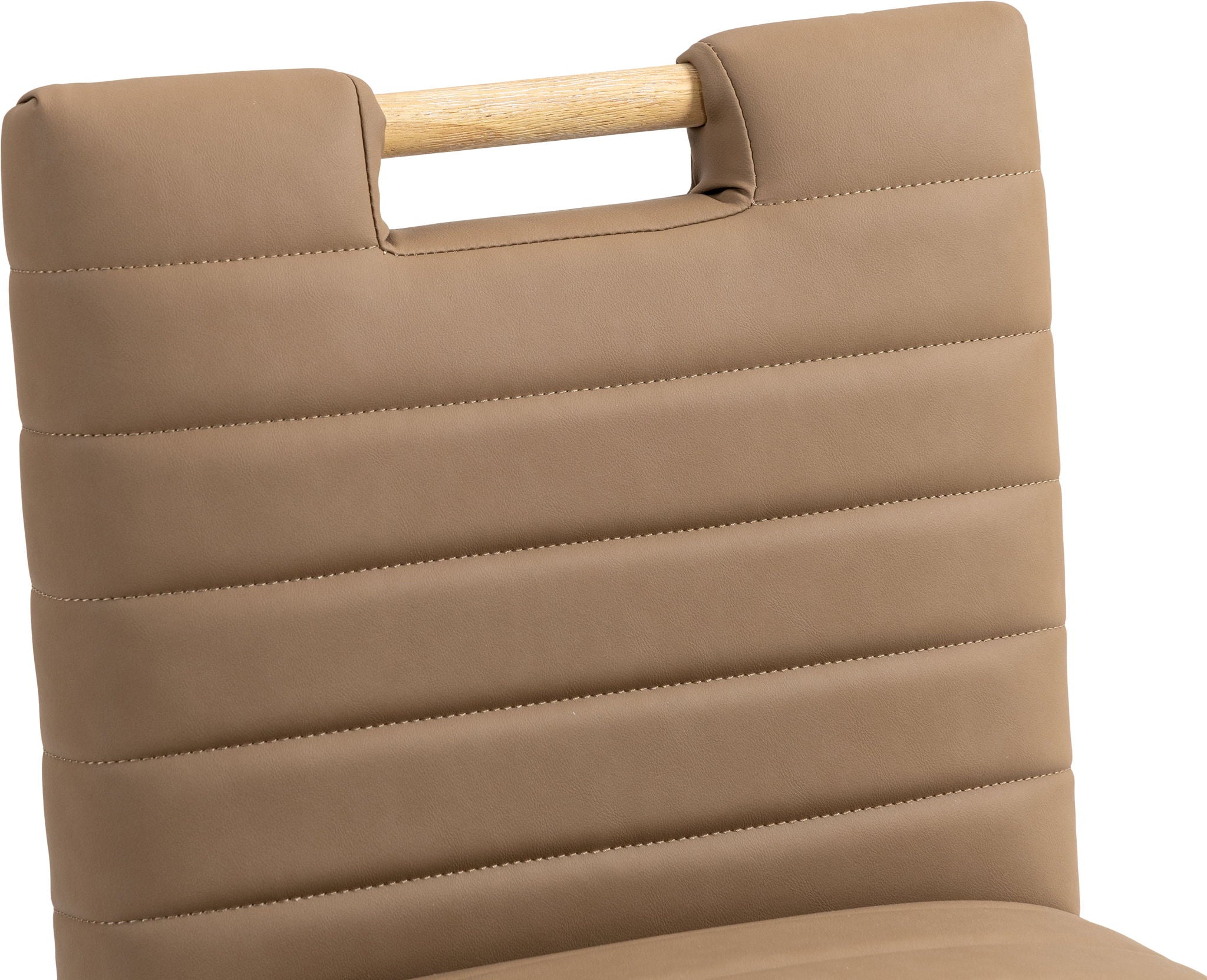 Aimee - Counter Stool - Light Brown Legs