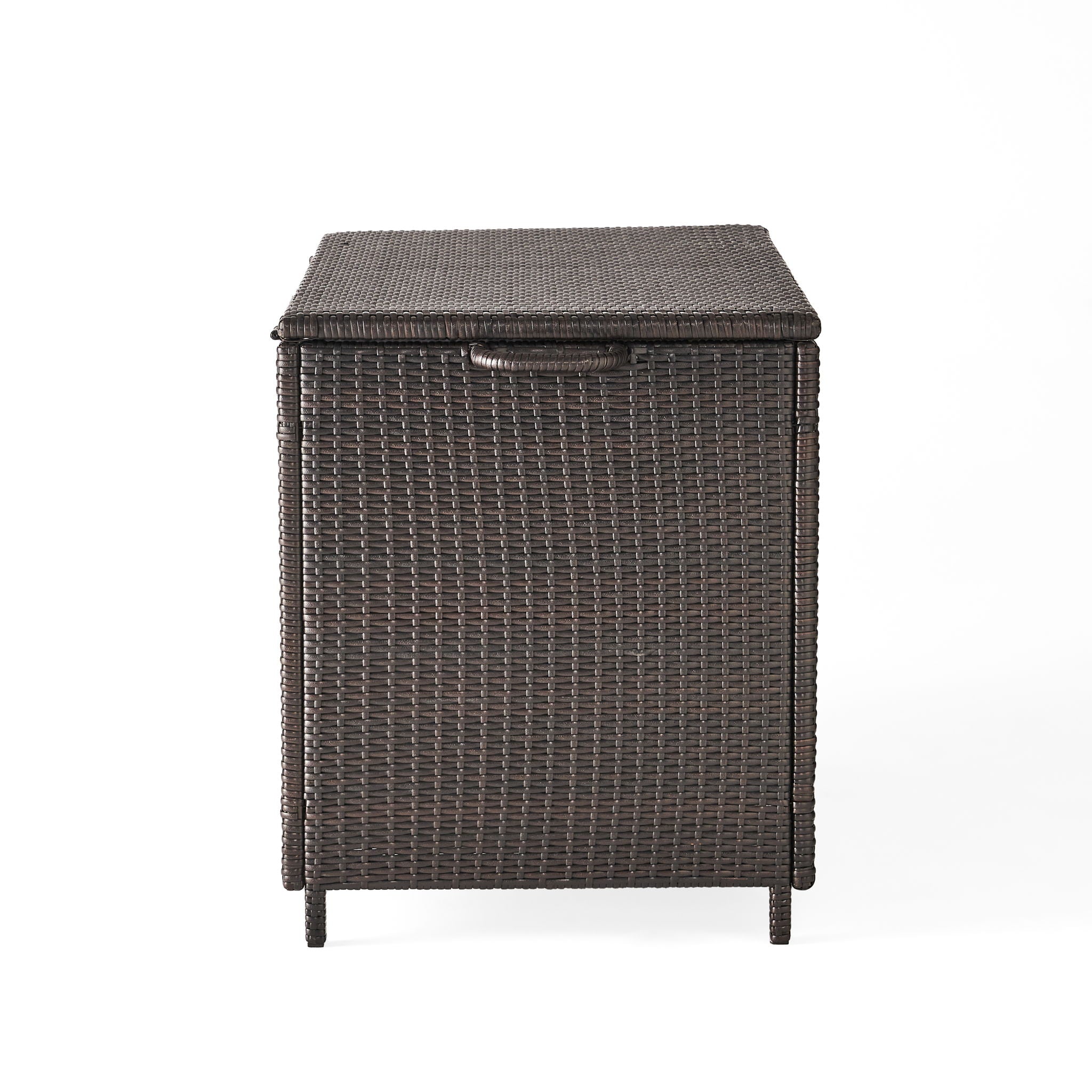 Blake - Wicker Cushion Box - Brown Multi