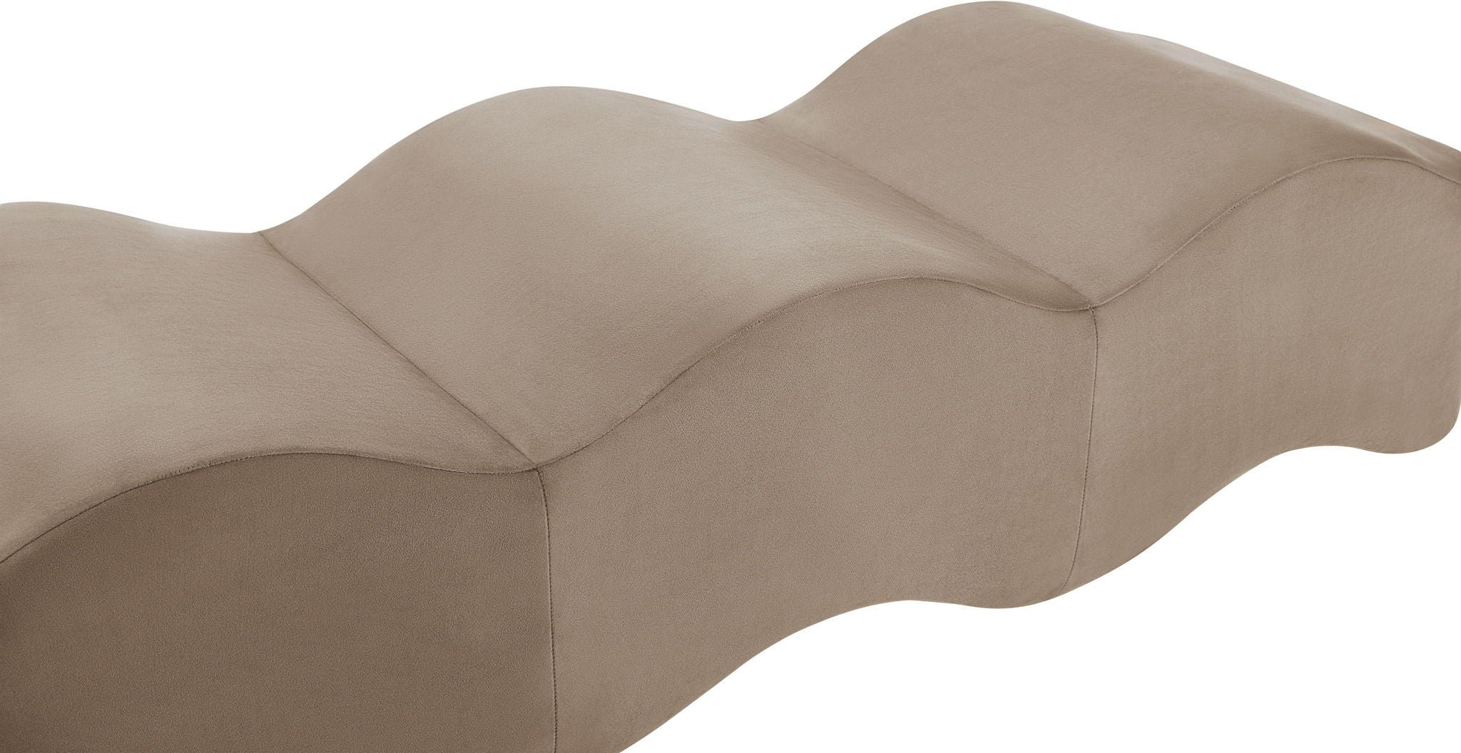 Wave - Velvet Bench