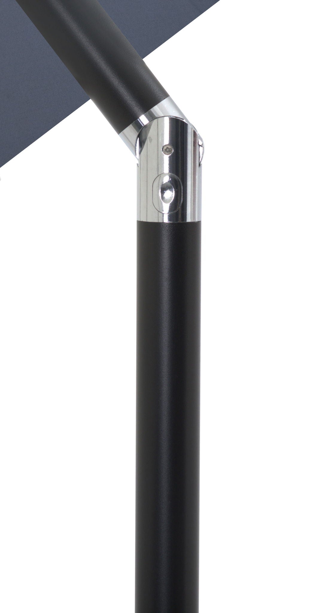 Fiji - Aluminum Patio Umbrella With Round White And Black Base