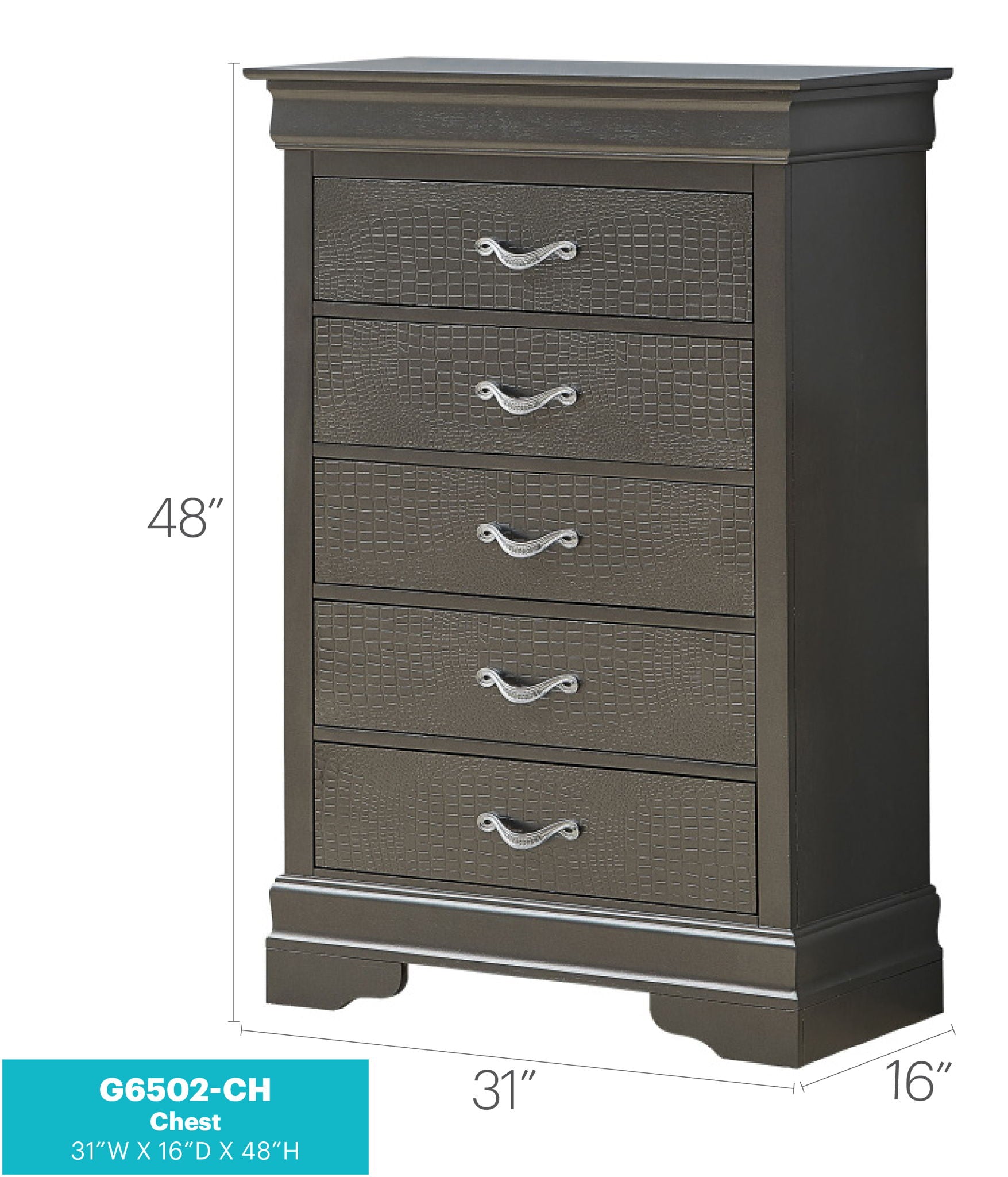 Chest - Metal Black