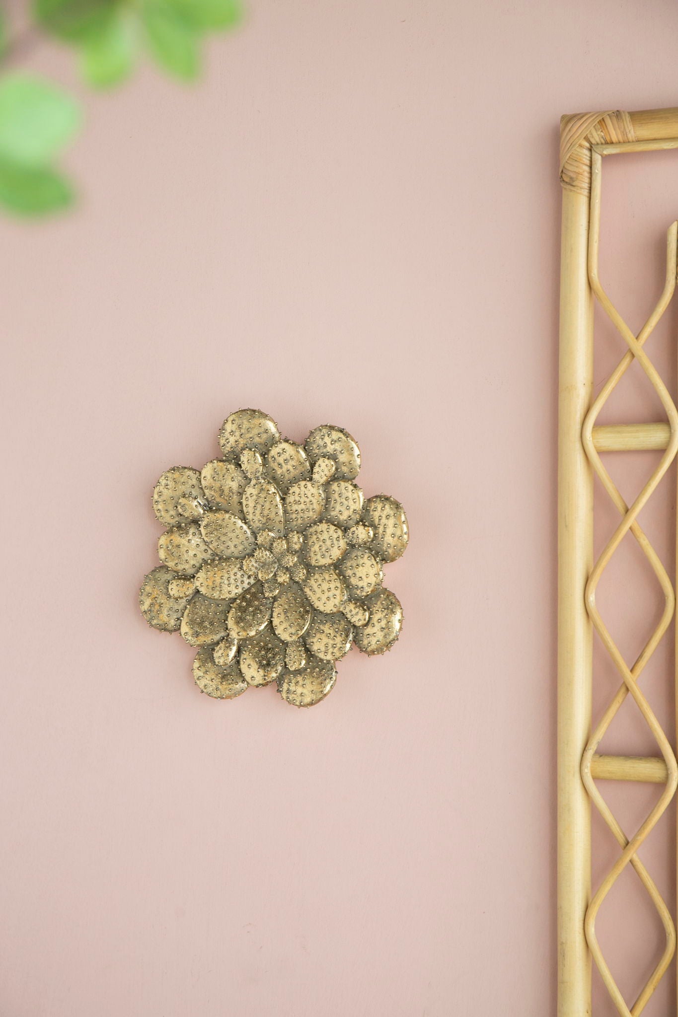 Resin Succulent Wall Plaque