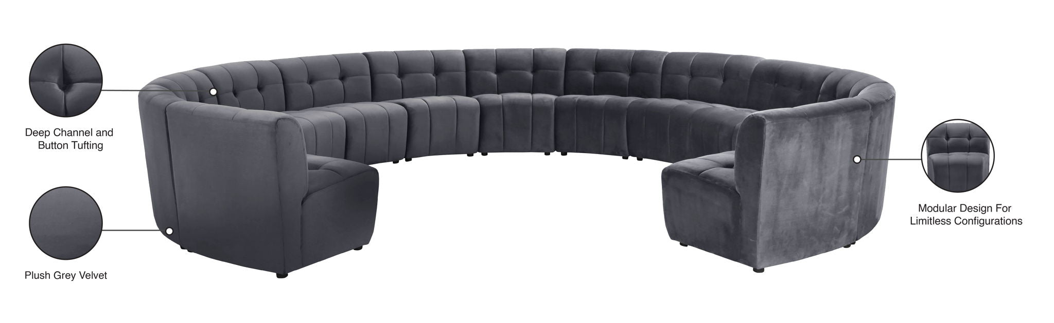 Limitless - 13 Pc. Modular Sectional
