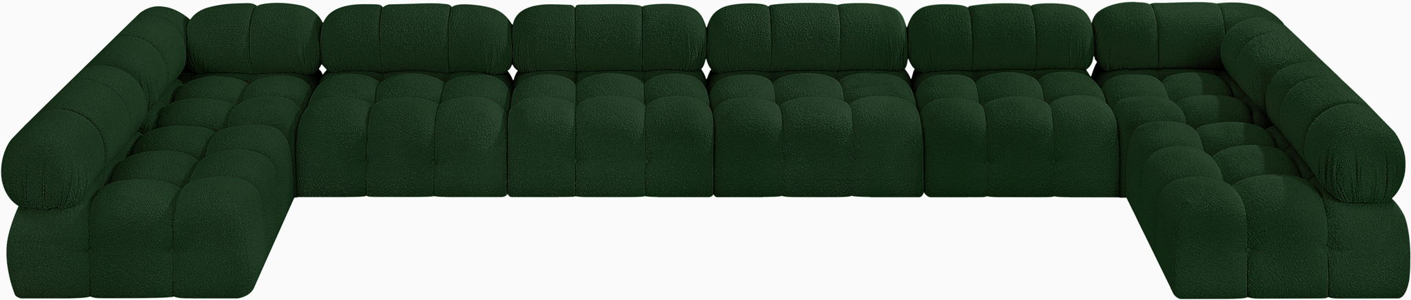 Ames - 8 Piece Fabric Modular Sectional