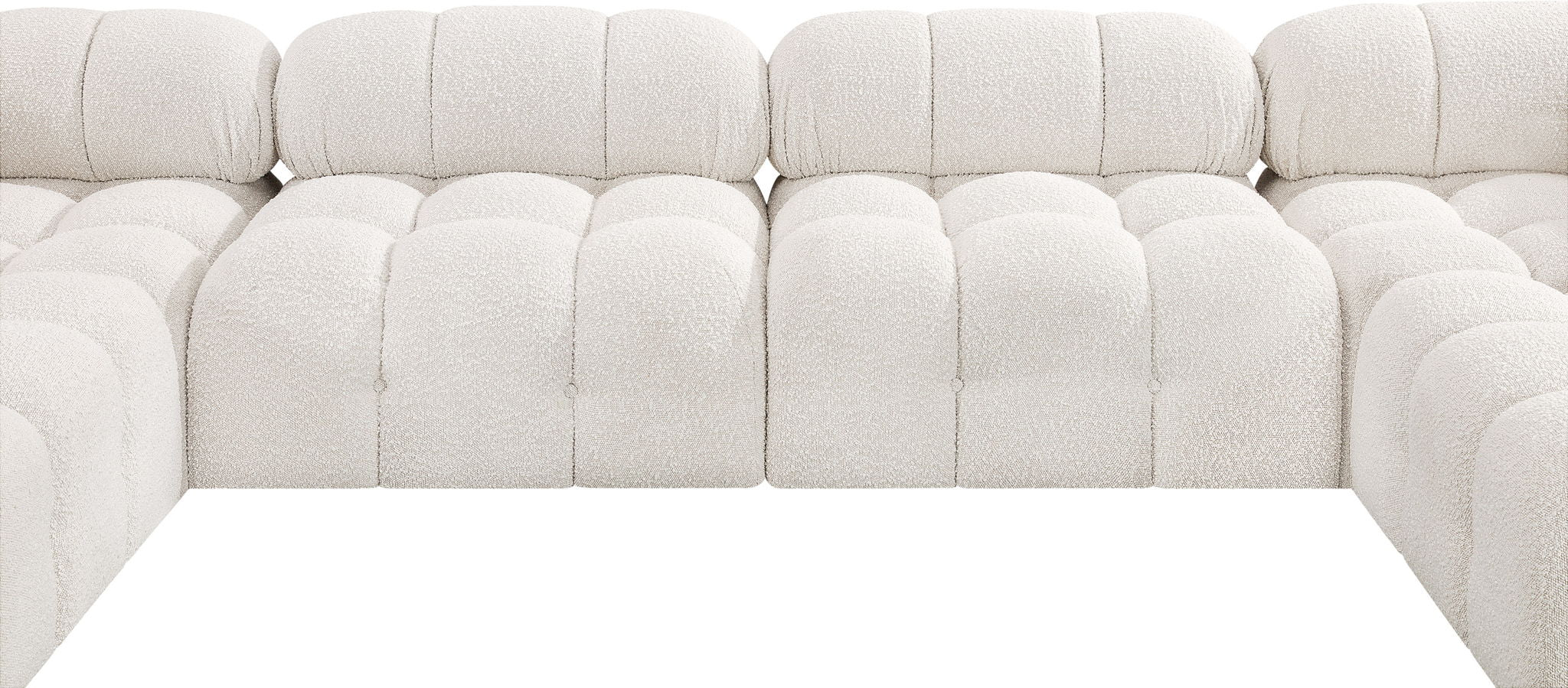 Ames - 6 Piece Fabric Modular U-Shaped Sectional