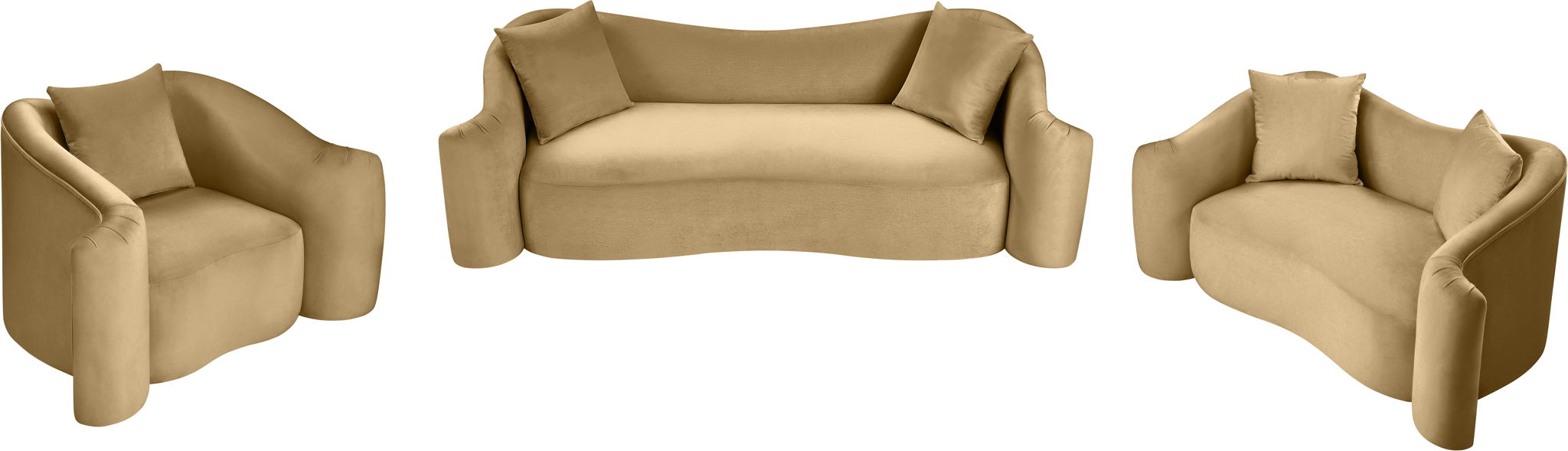 Destin - Velvet Loveseat