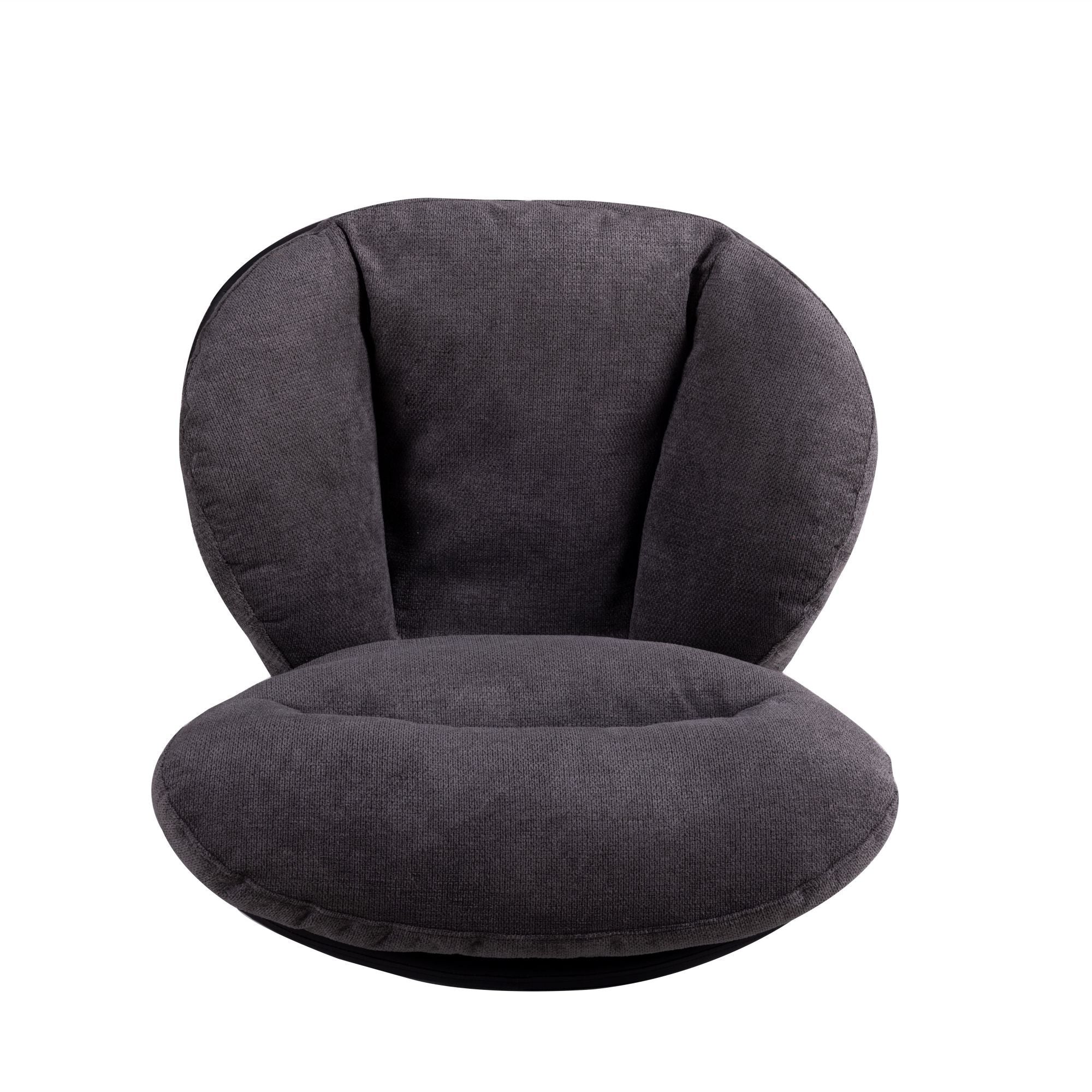 360° Swivel Office Chair, No Wheels