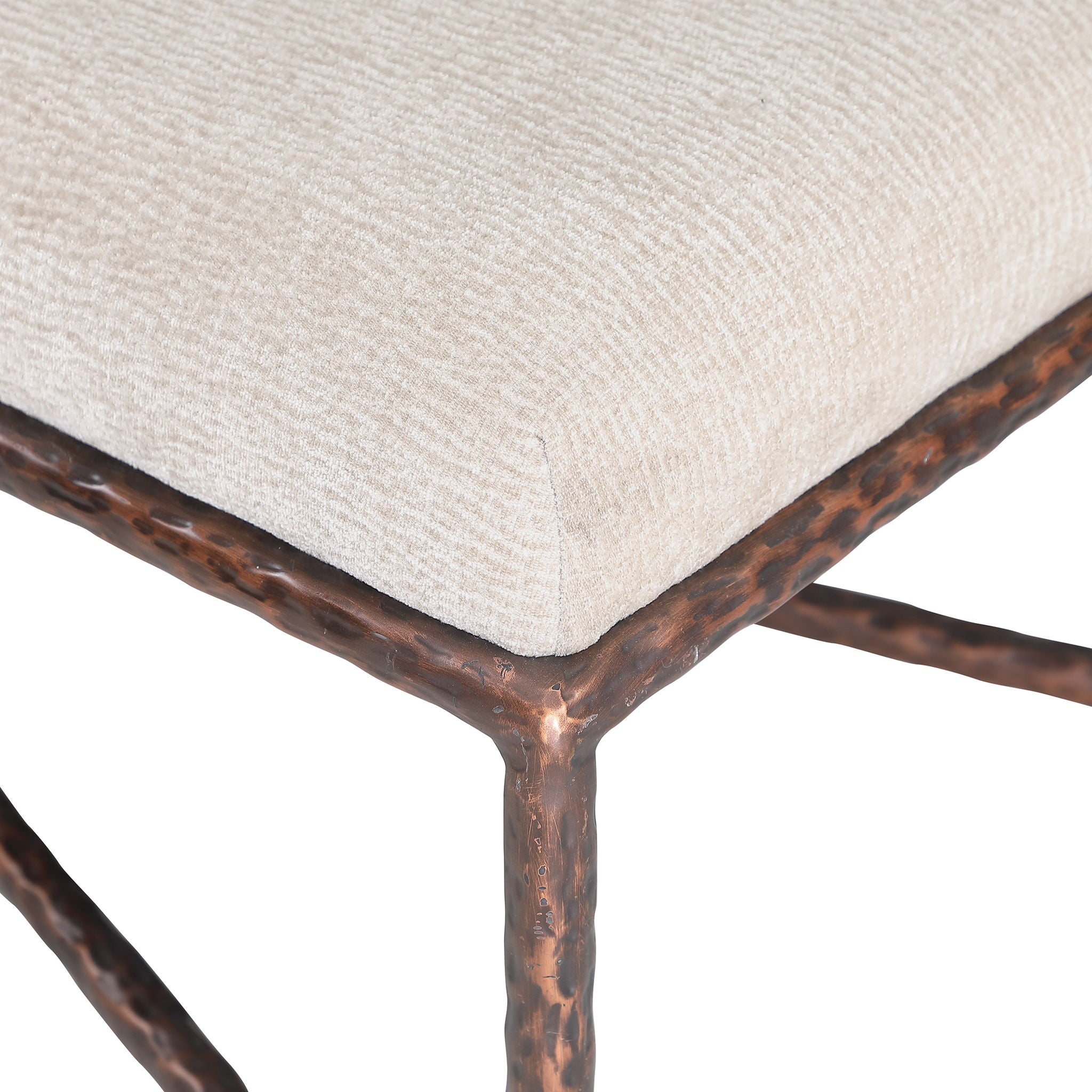 Valley - Bench With Bronze Frame