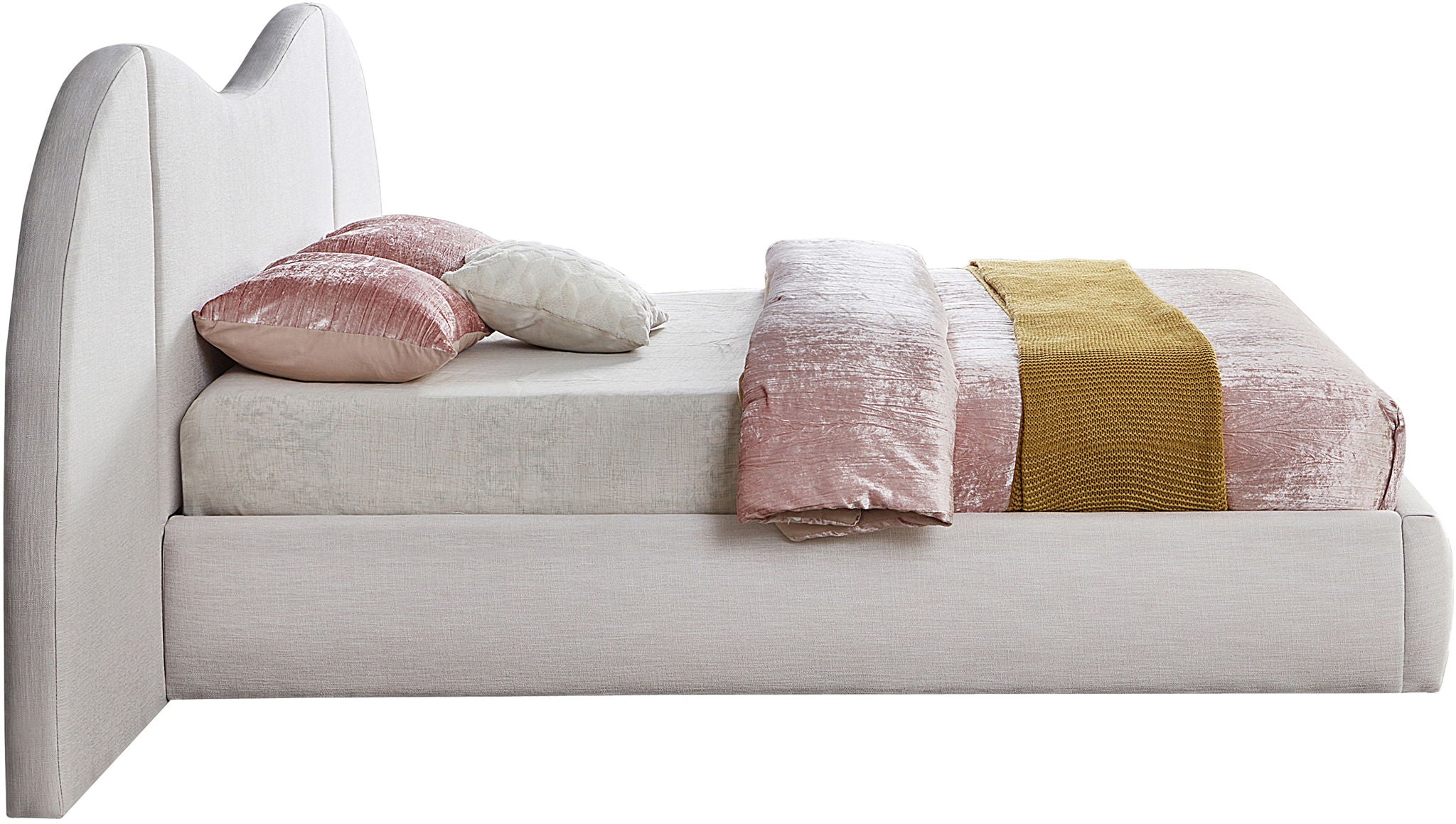 Everest - Linen Fabric Bed