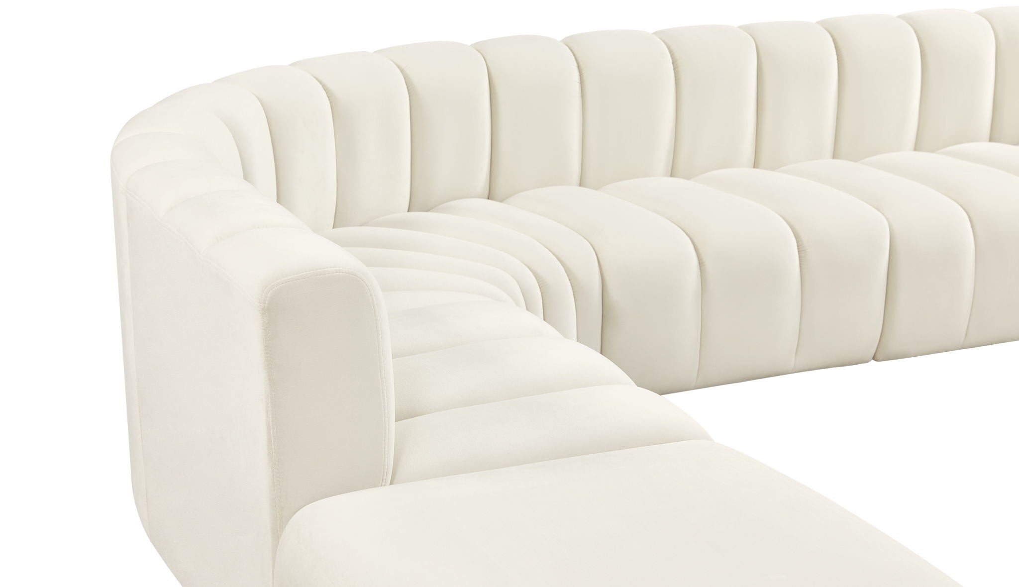 Arc - Velvet Modular Sectional