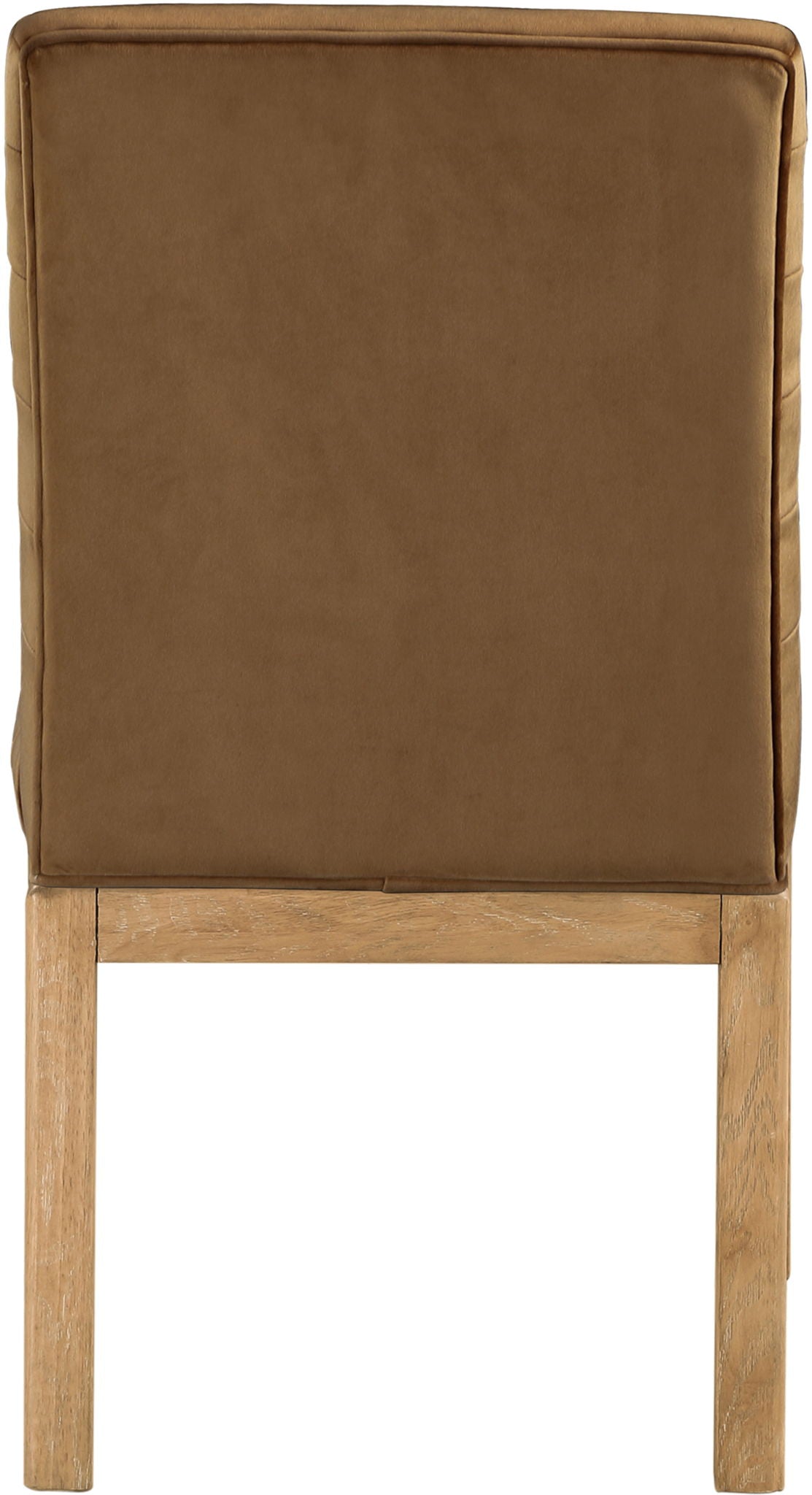 Evelyn - Dining Chair With Natural Legs - Saddle