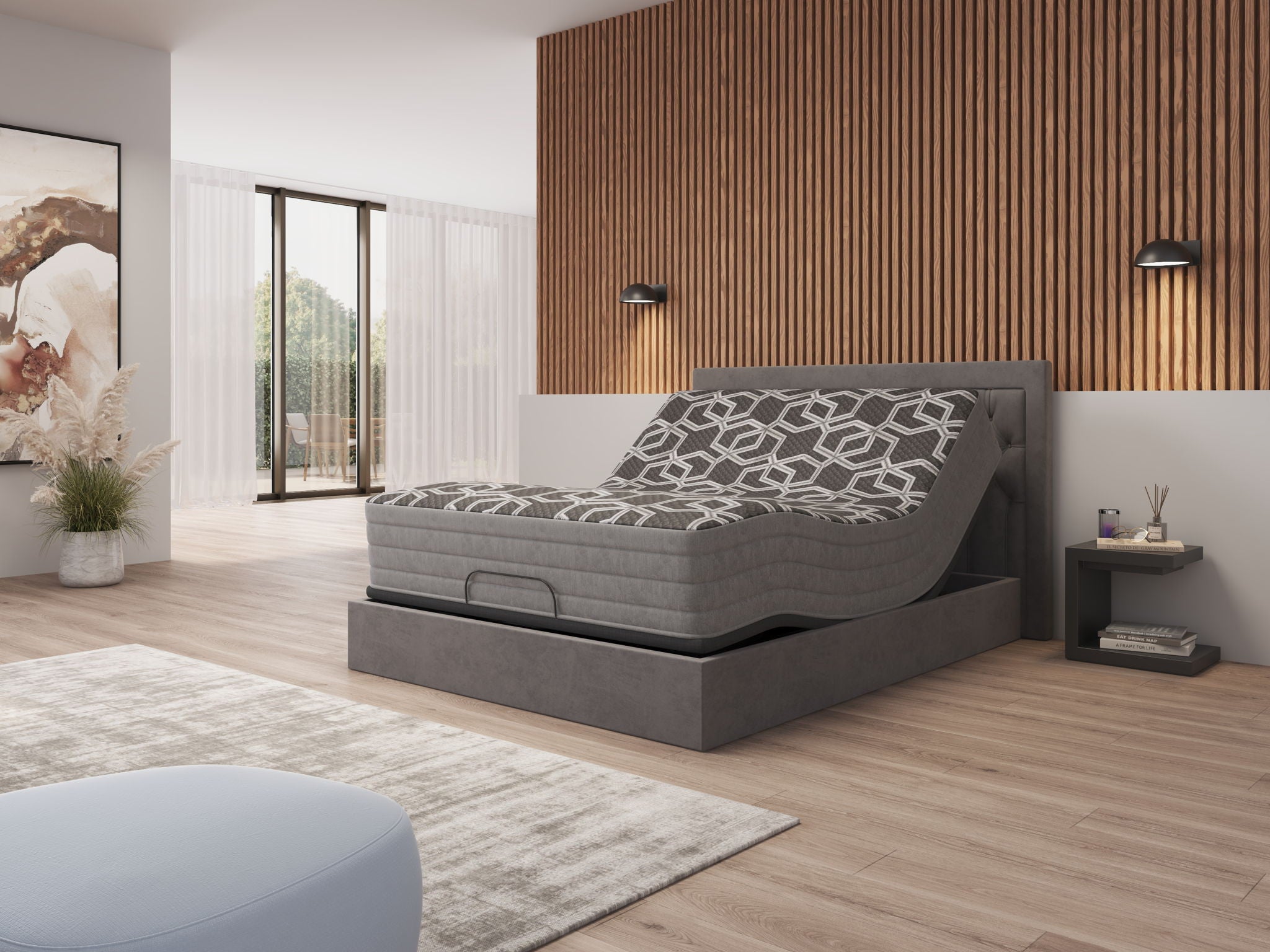 12" Smooth Top Hybrid Medium Plush Mattress