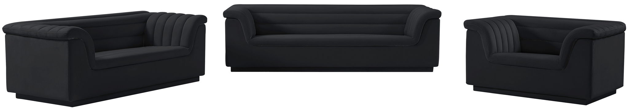 Cascade - Velvet Sofa