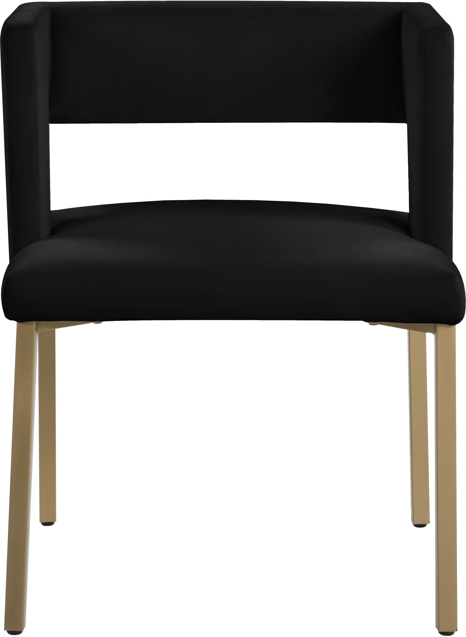 Caleb - Dining Chair with Gold Legs (Set of 2)