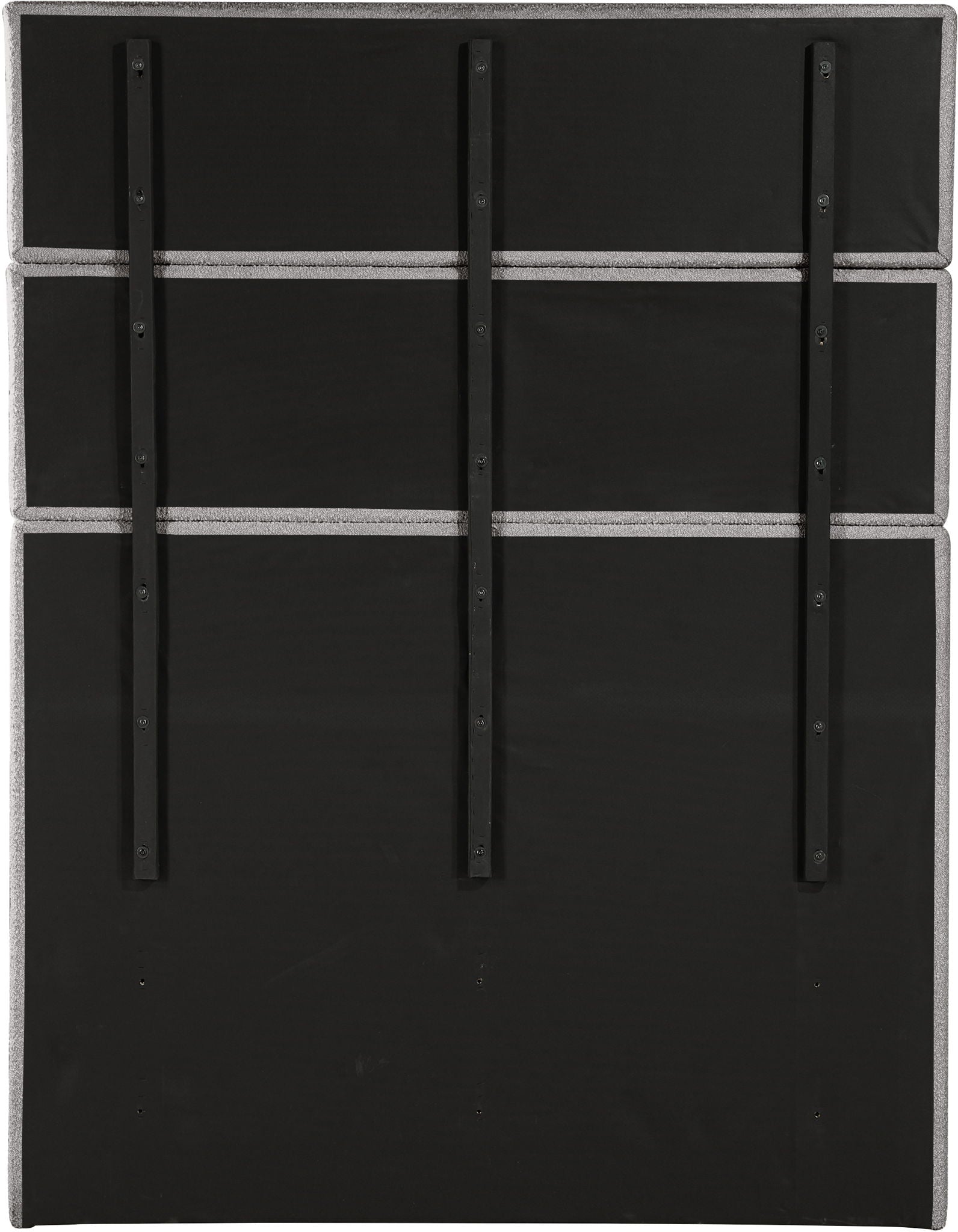 Adam - Boucle Fabric Bed With 89" Headboard