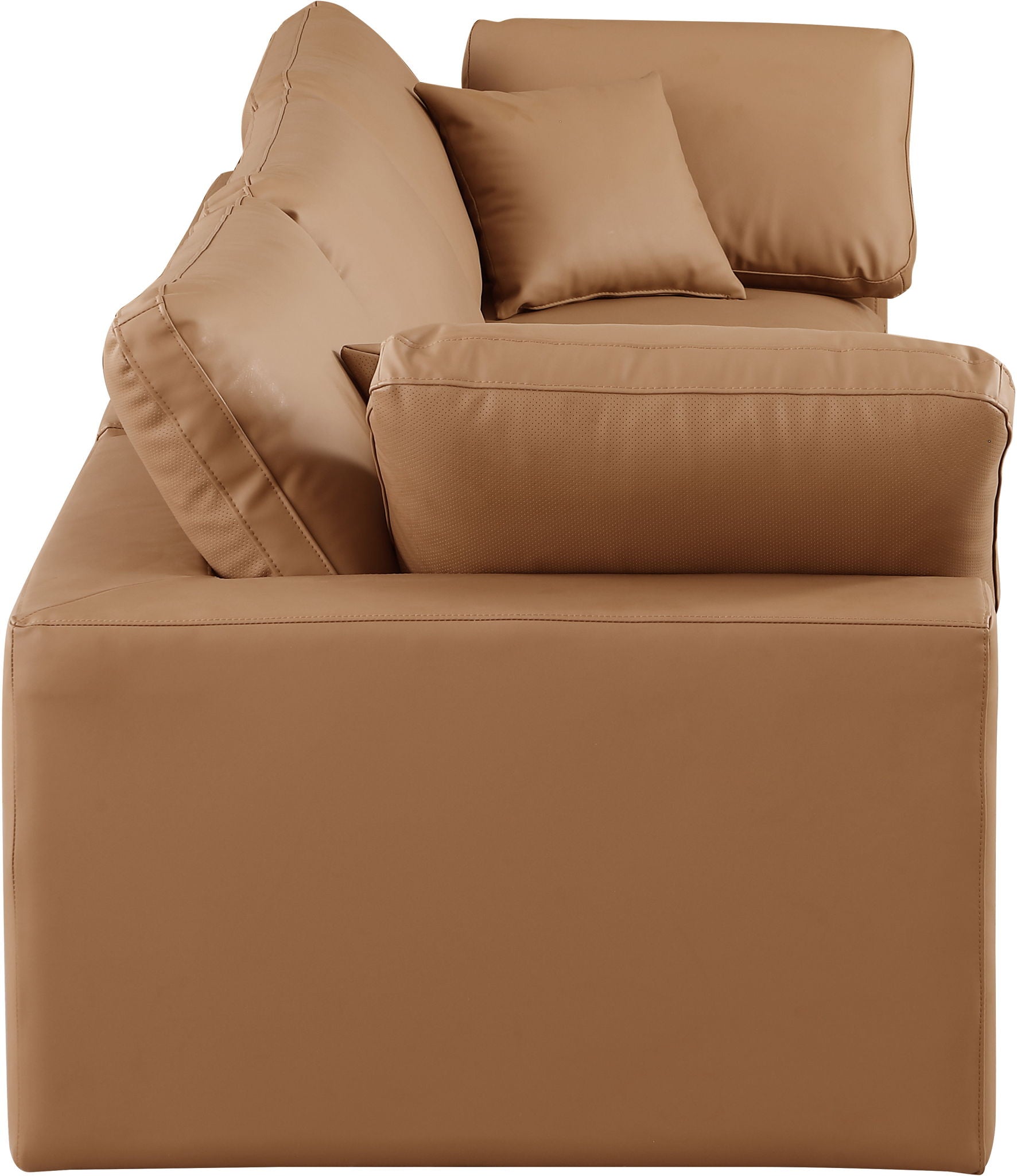 Comfy - Faux Leather Modular Sofa 3 Seats
