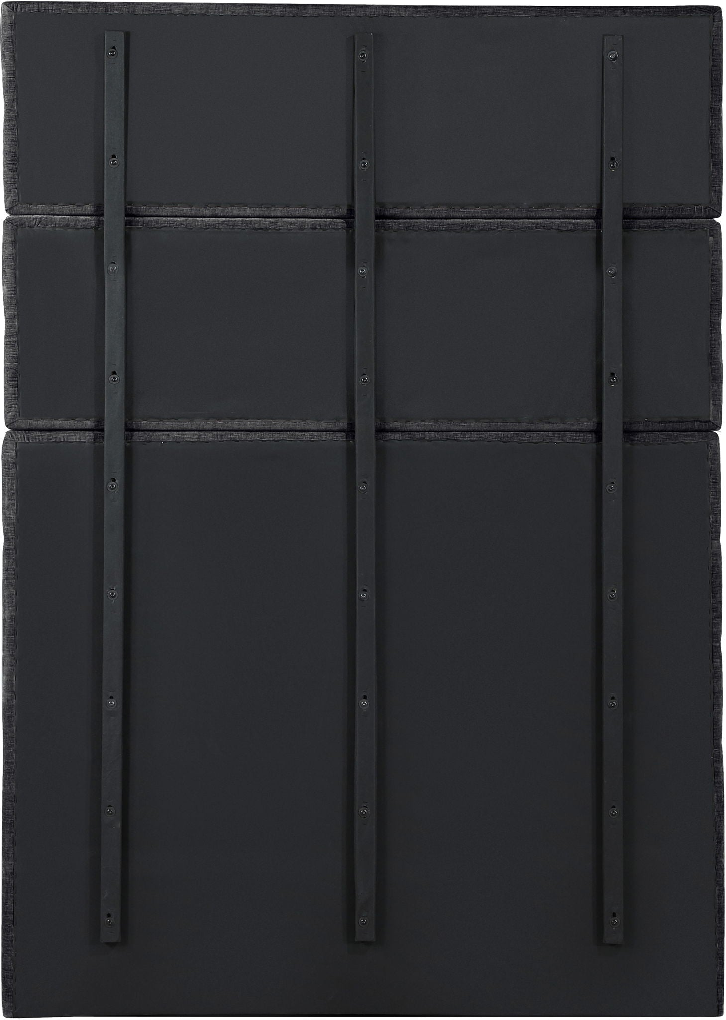 Adam - Chenille Fabric Bed With 89" Headboard