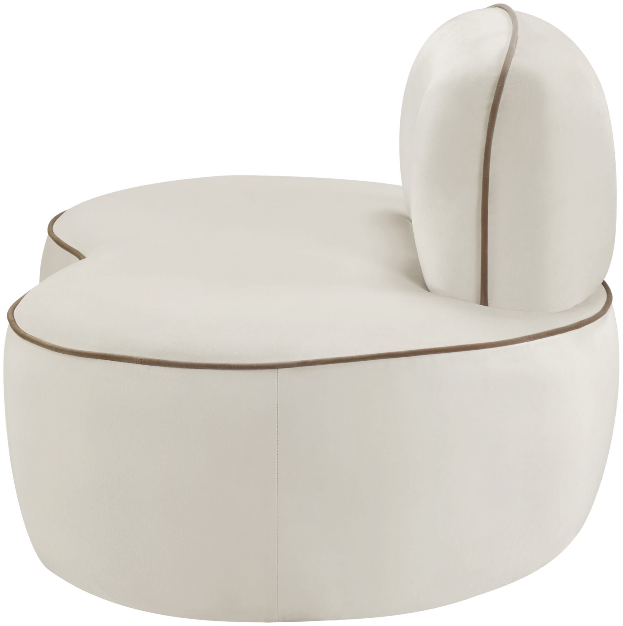 Swerve - Velvet Upholstered Chair