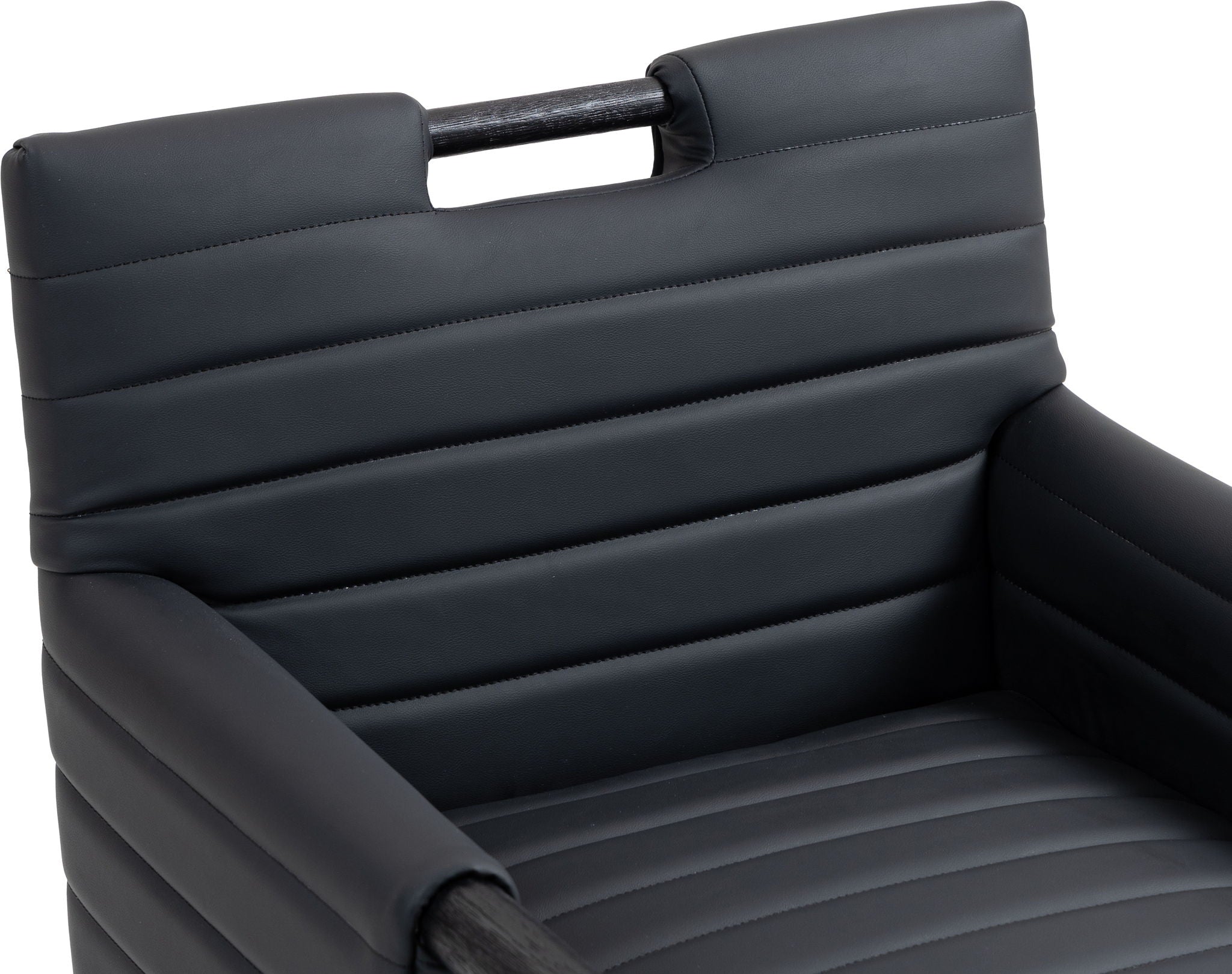 Aimee - Dining Arm Chair - Black Legs