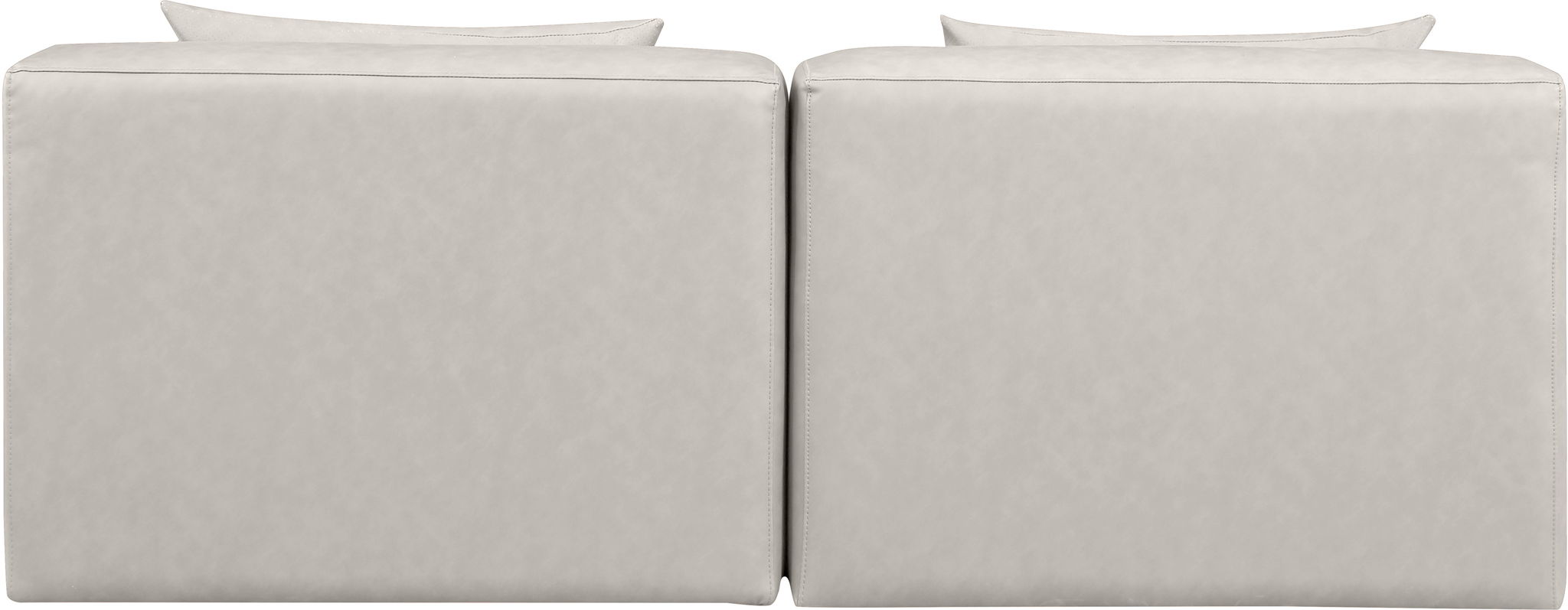 Cube - Modular 2 Seat Armless Sofa