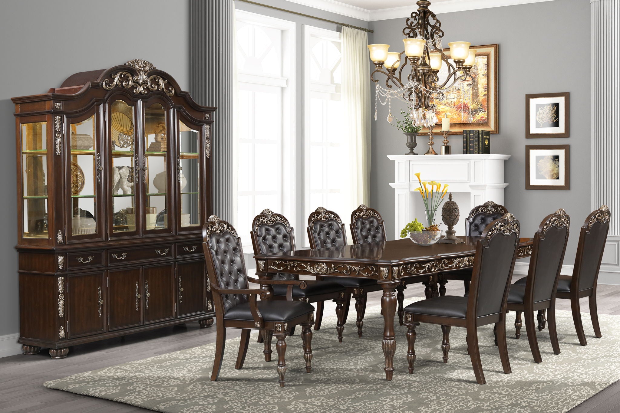 Maximus - Dining Side Chair (Set of 2) - Madeira