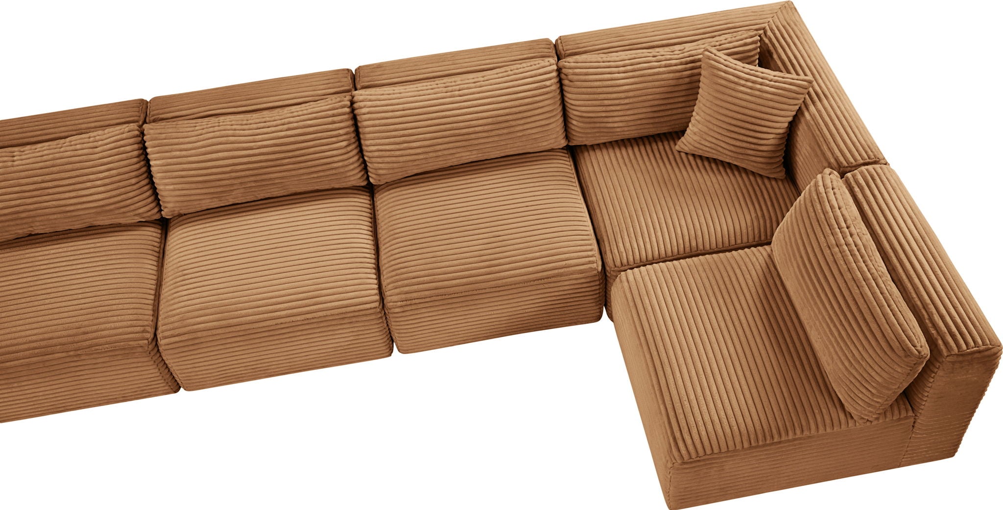 Shaggy - Fabric 8 Piece Modular Sectional