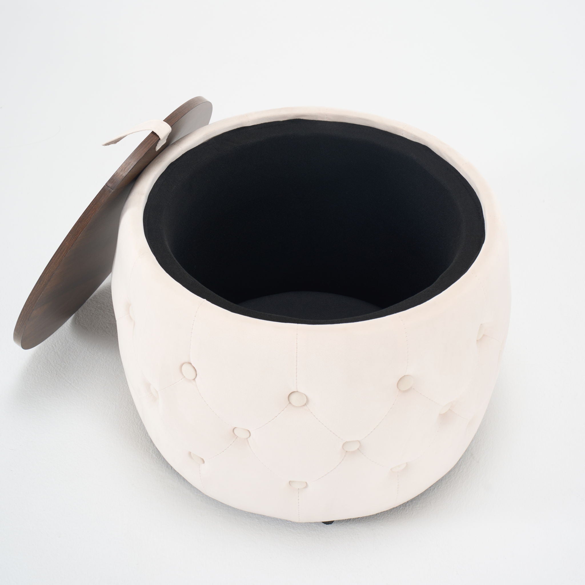 Nesting Ottomans 2 Piece With Tray, 4 In 1 Function