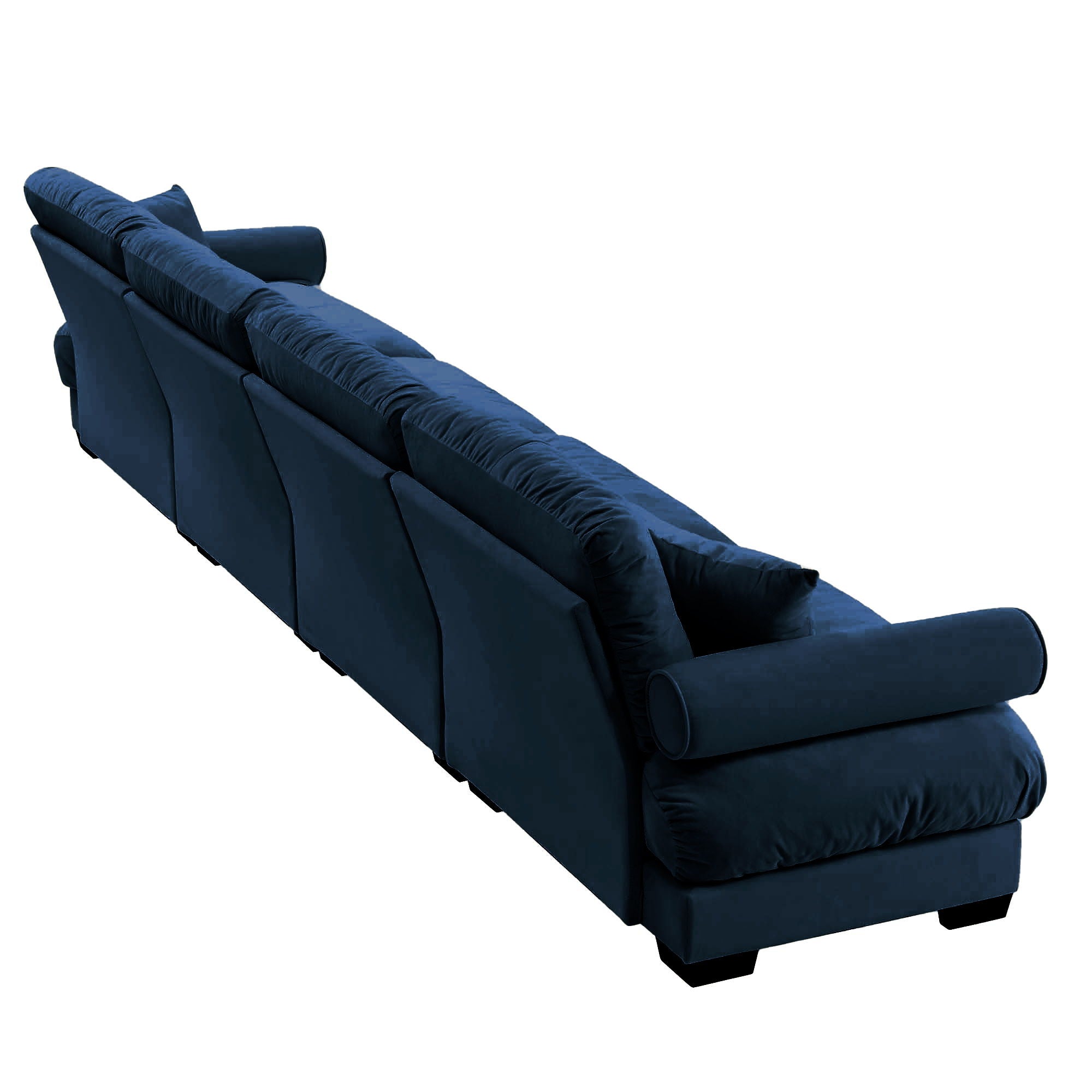 Super Comfort Oversized Modular Sectional Sofa, Deep Seat Convertible L Shaped Couch
