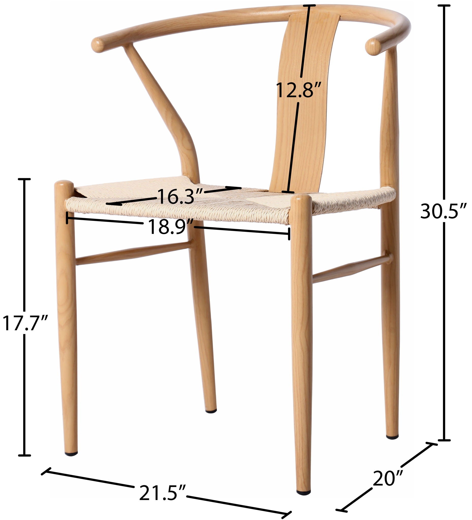 Beck - Hand Woven Rope Dining Chair (Set of 2)