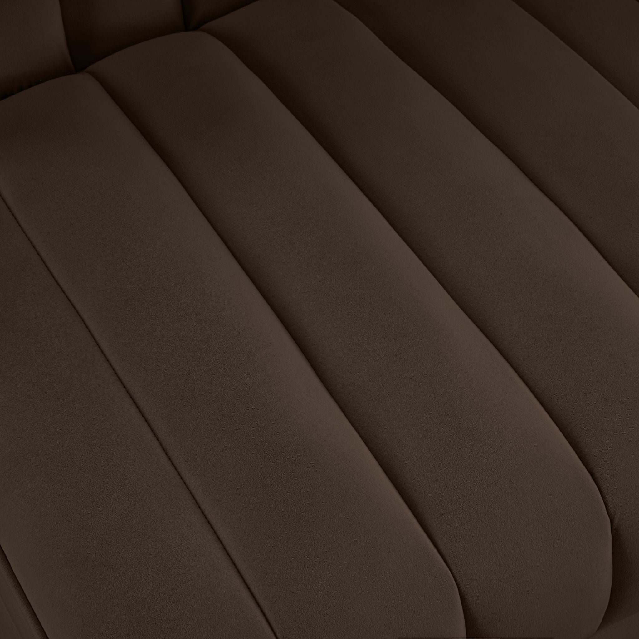 Rummi - Velvet Performance Fabric Upholstered Modular Armless Chair