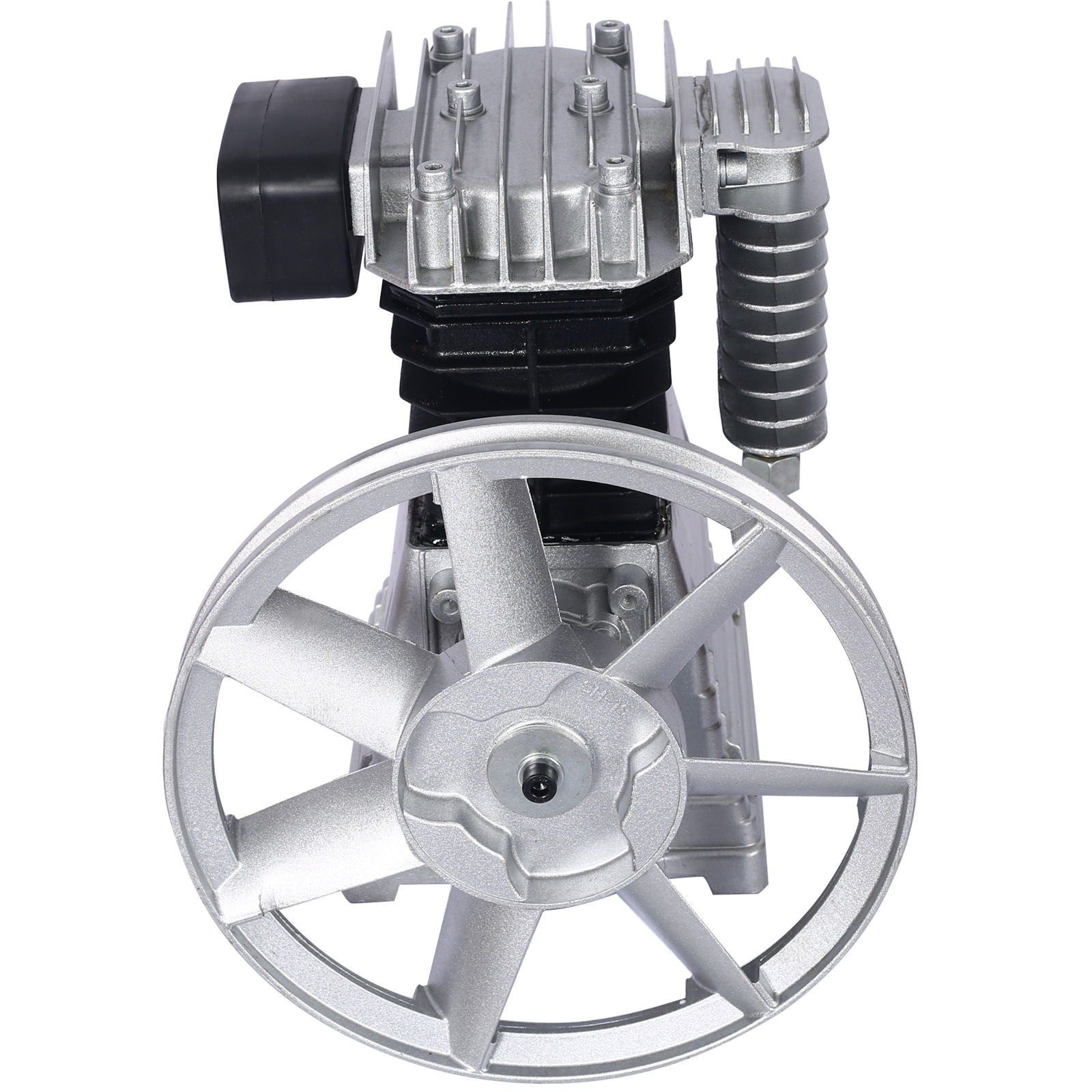 Piston 3Hp Air Compressor Head Pump 2.2Kw 115Psi - Silver