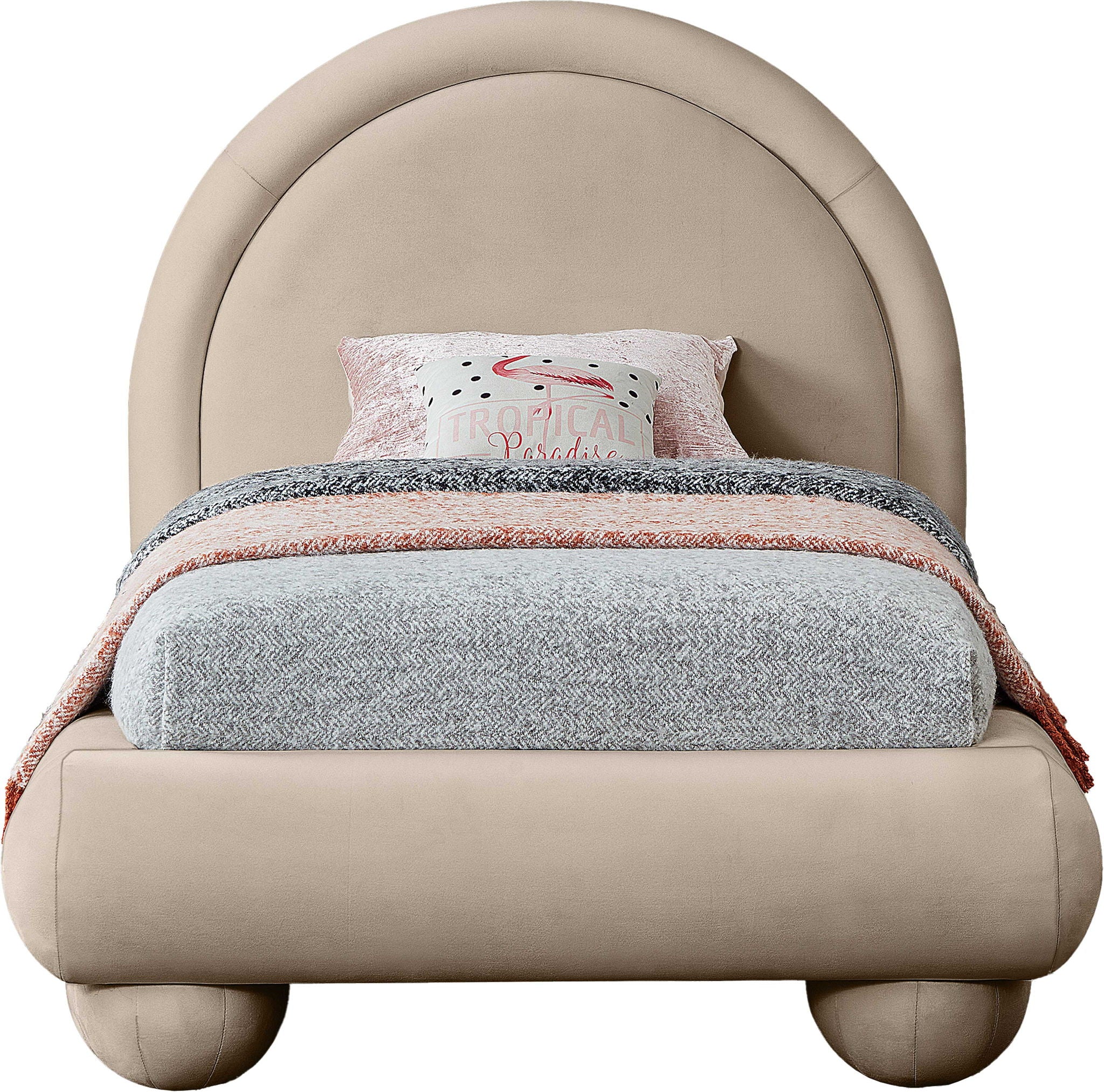 Madrid - Velvet Upholstered Bed