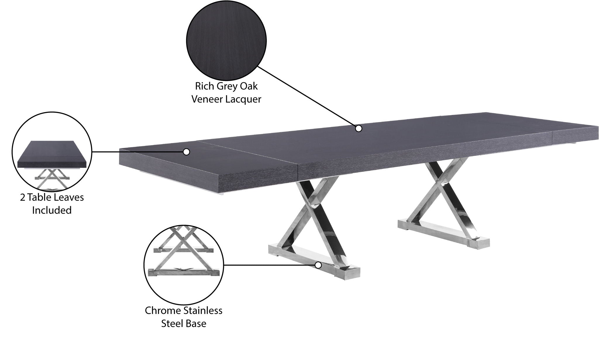 Excel - Extendable Dining Table