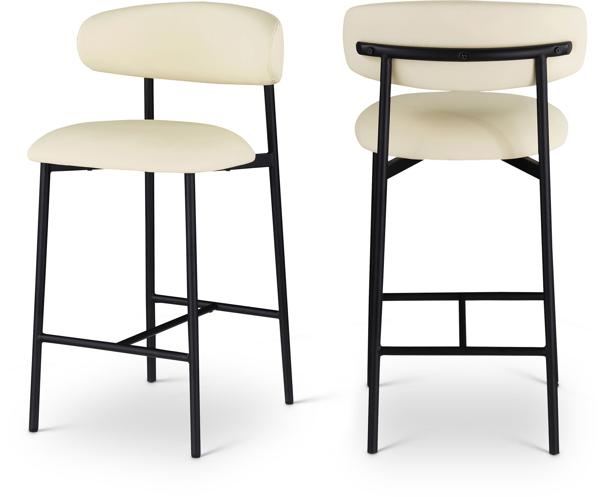 Lupita - Counter Stool (Set of 2) - Cream