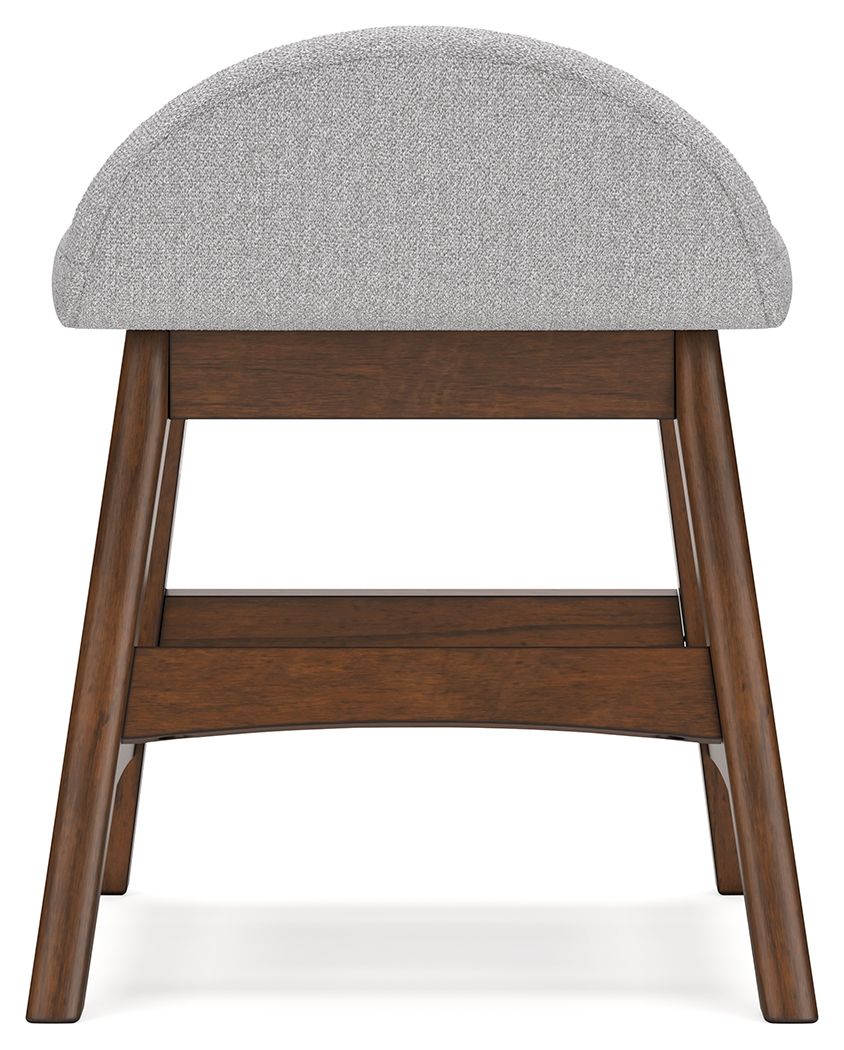 Lyncott - 3 Pc. - Home Office Desk, Chair, Bookcase - Brown