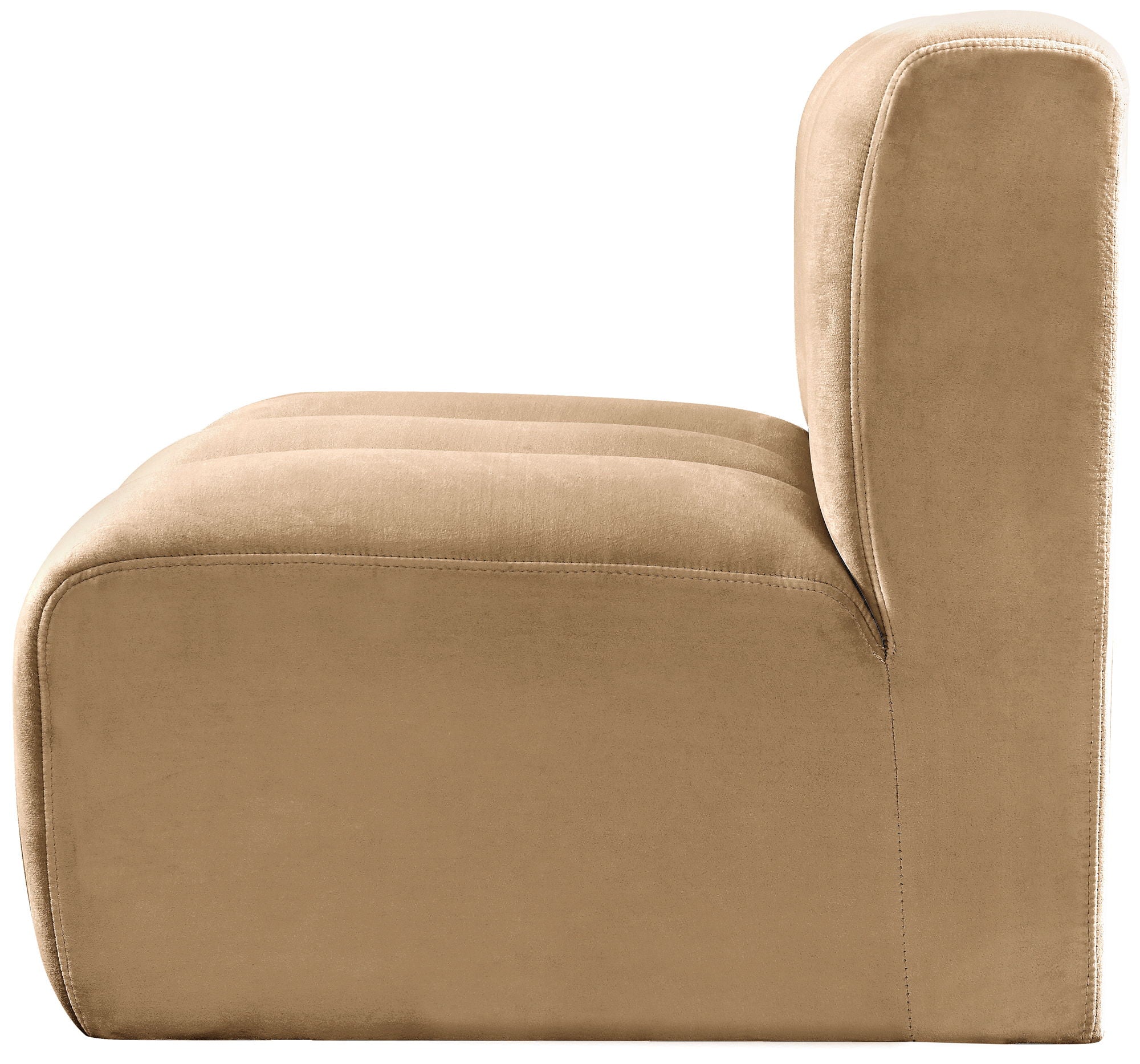 Arc - Velvet Straight Chair