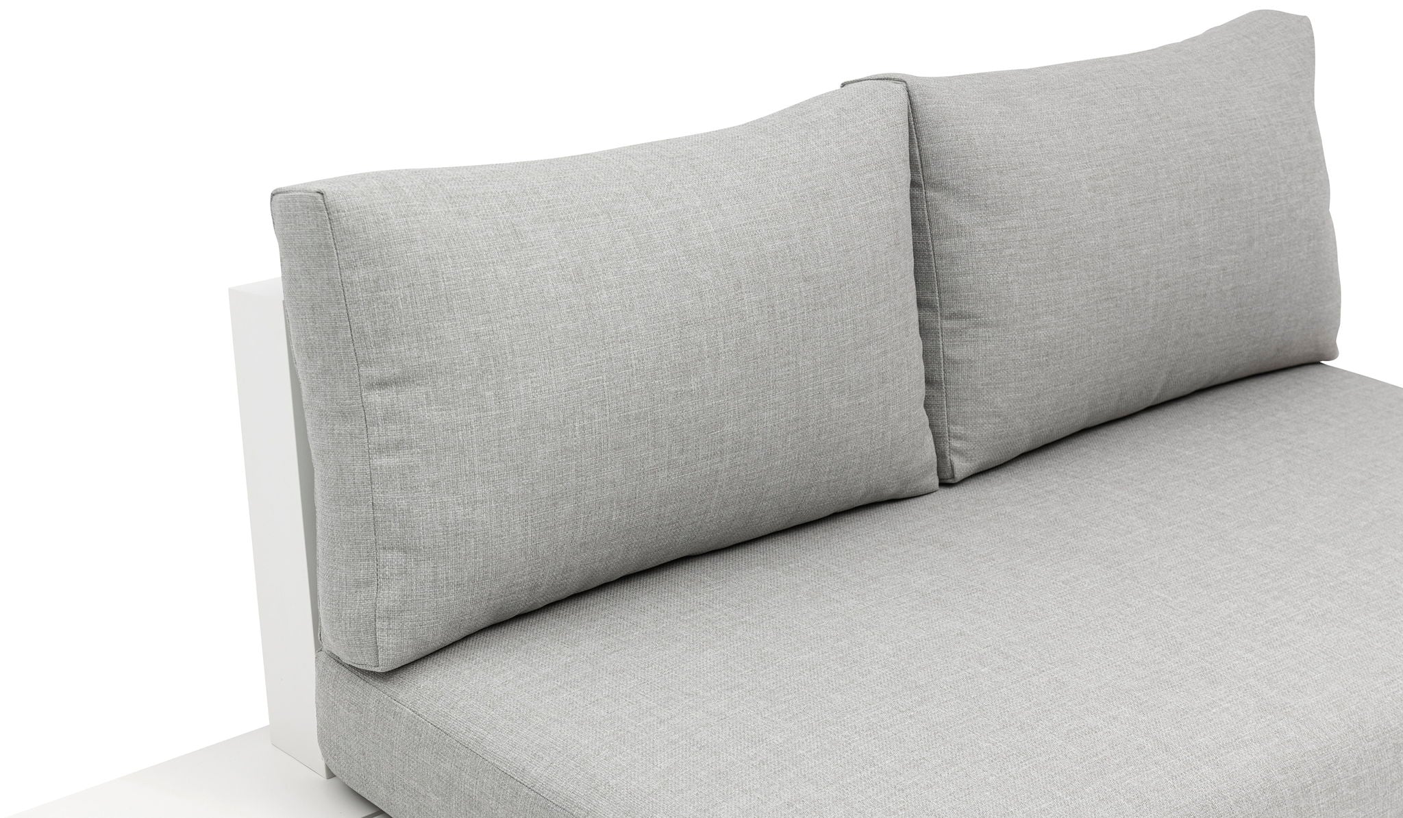 Maldives - 7 Piece Water Resistant Outdoor Patio Modular Sectional With White Base