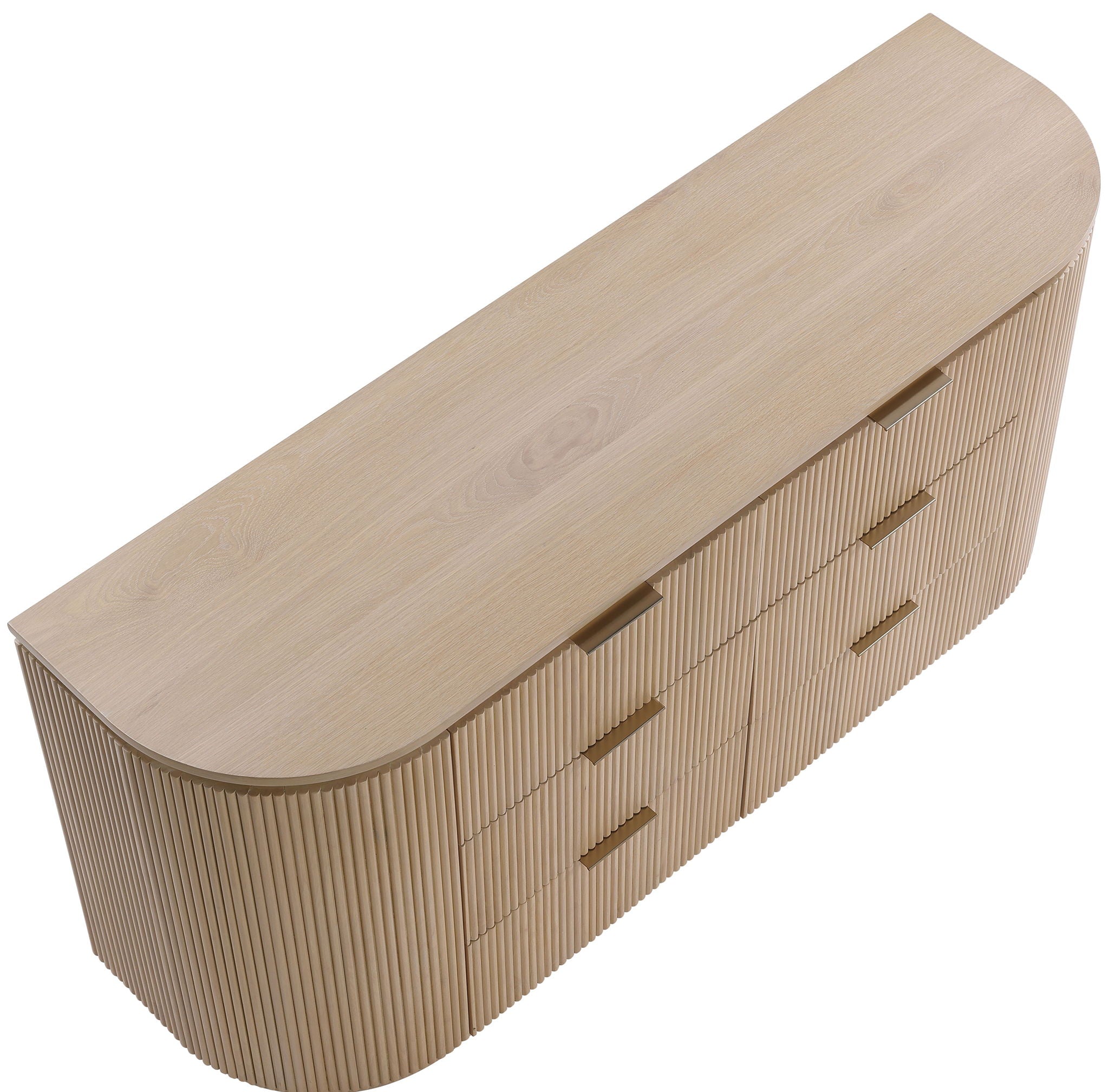 Astrid - Solid Wood And Oak Veneer Dresser